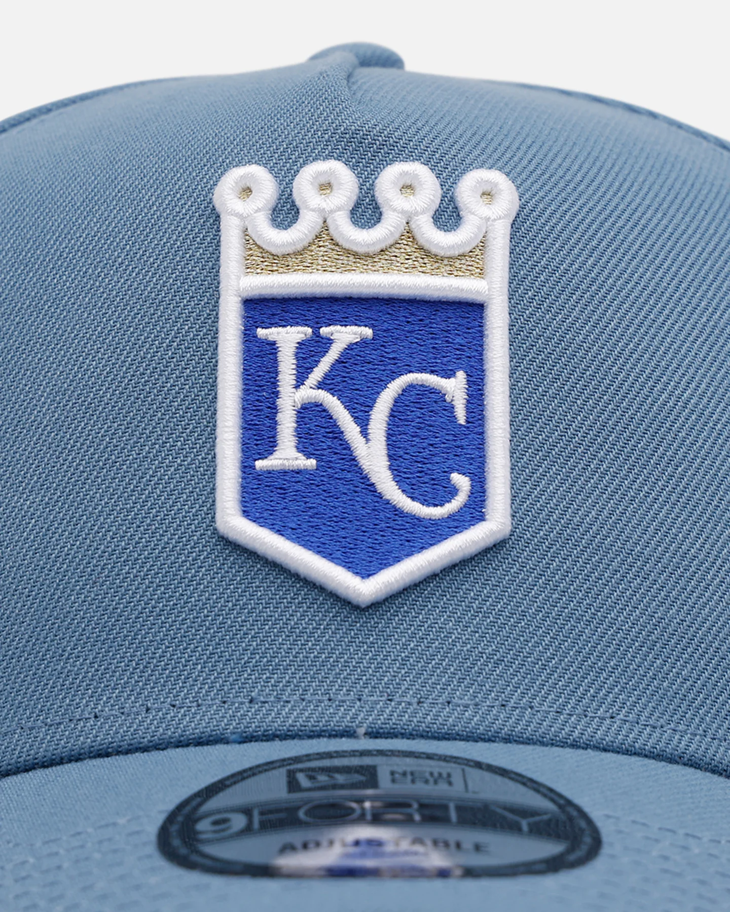 New Era Kansas City Royals 'Faded Blue' 9FORTY A-Frame Snapback Faded Blue - Image 5