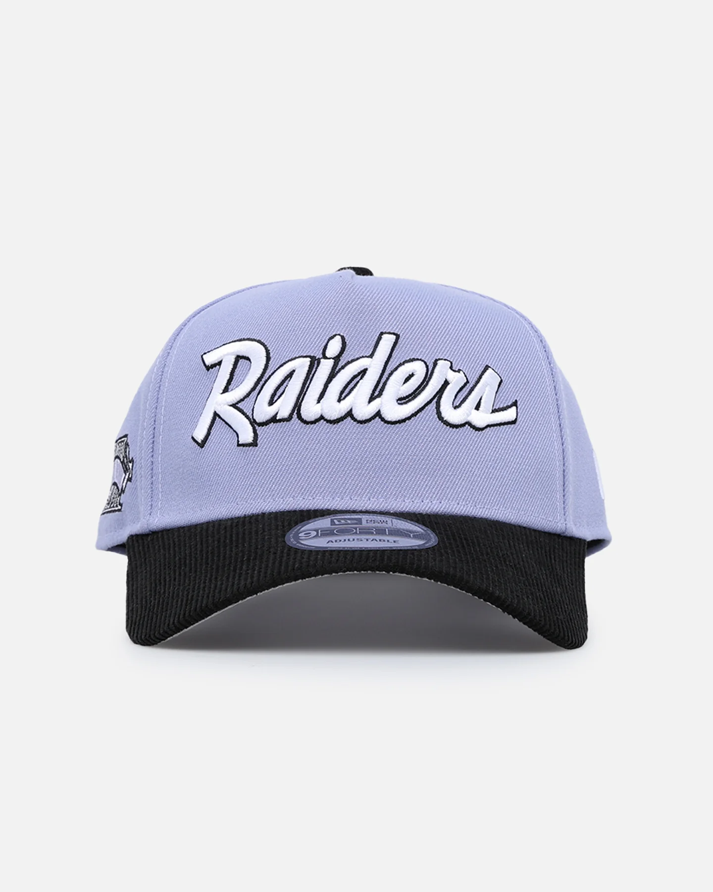 New Era Las Vegas Raiders 9FORTY A-Frame Snapback Lavender/Black