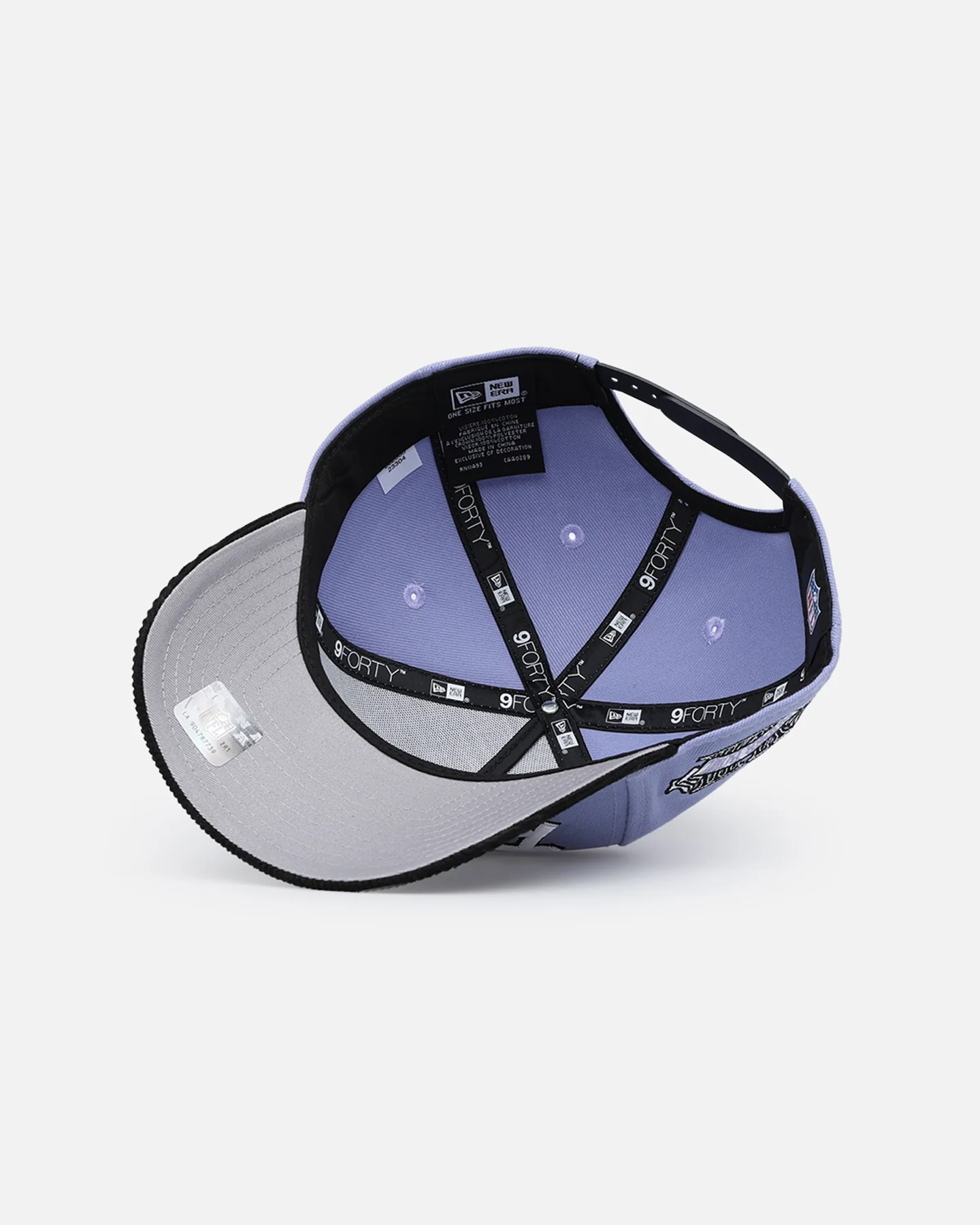 New Era Las Vegas Raiders 9FORTY A-Frame Snapback Lavender/Black - Image 7