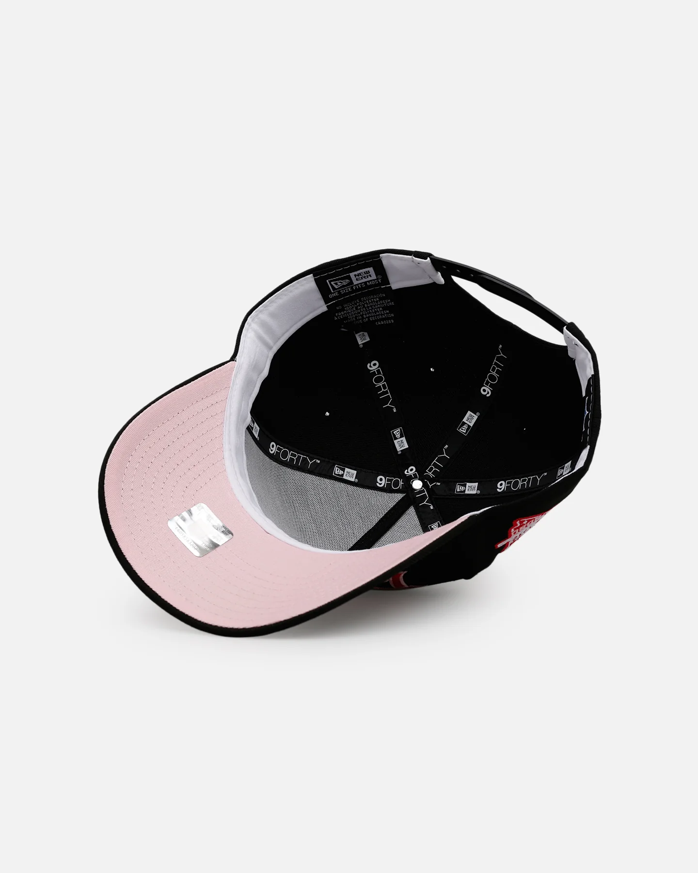 New Era Las Vegas Raiders 'Black And Pink' 9FORTY A-Frame Snapback Black/Pink - Image 6