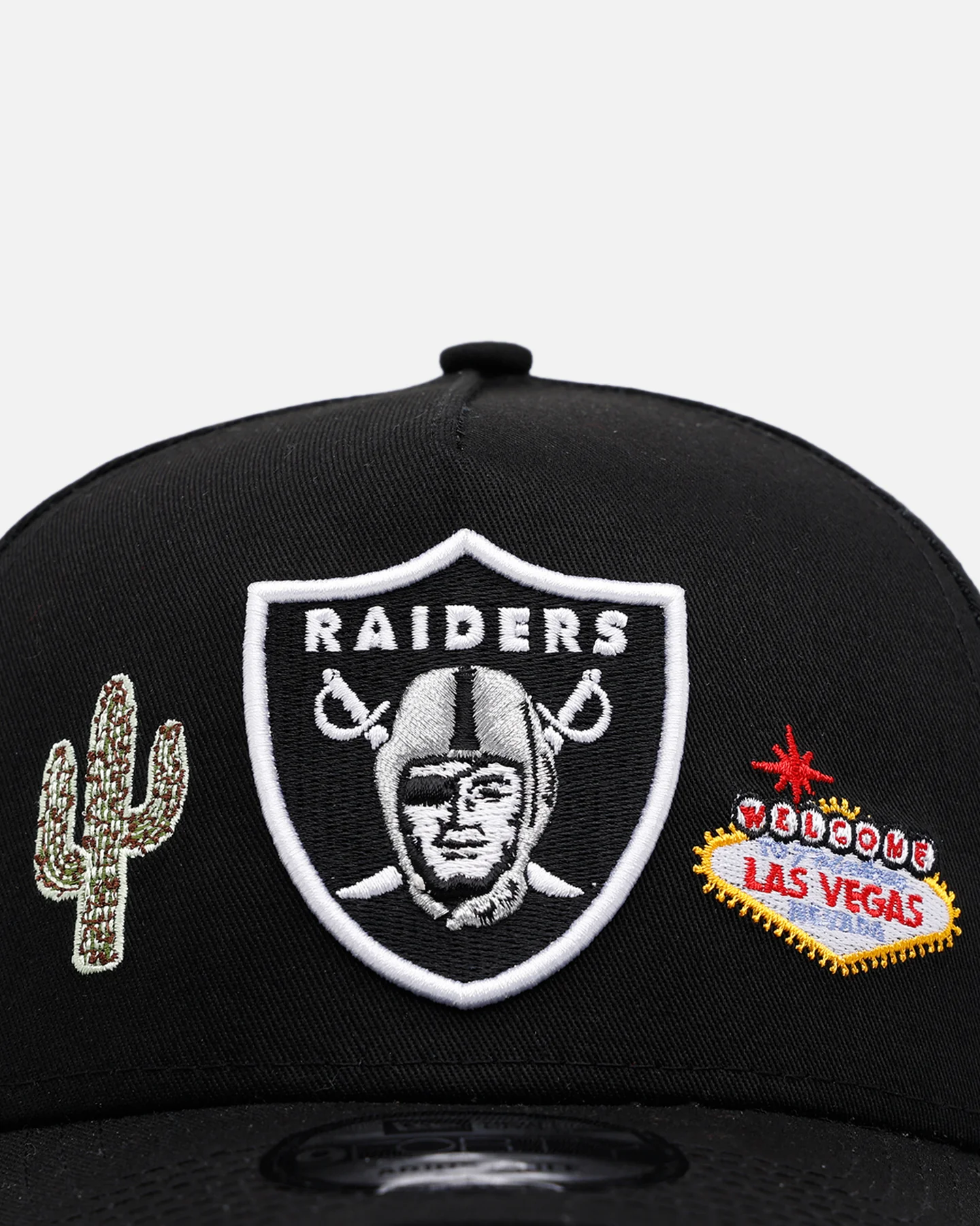 New Era Las Vegas Raiders 'City Icons' 9FORTY A-Frame Snapback Black - Image 5