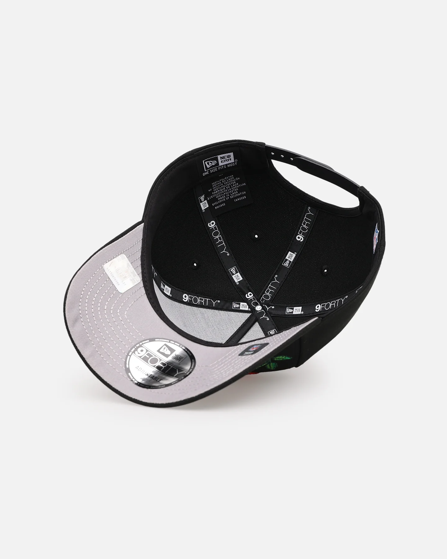 New Era Las Vegas Raiders 'Garden' 9FORTY A-Frame Snapback Black - Image 6