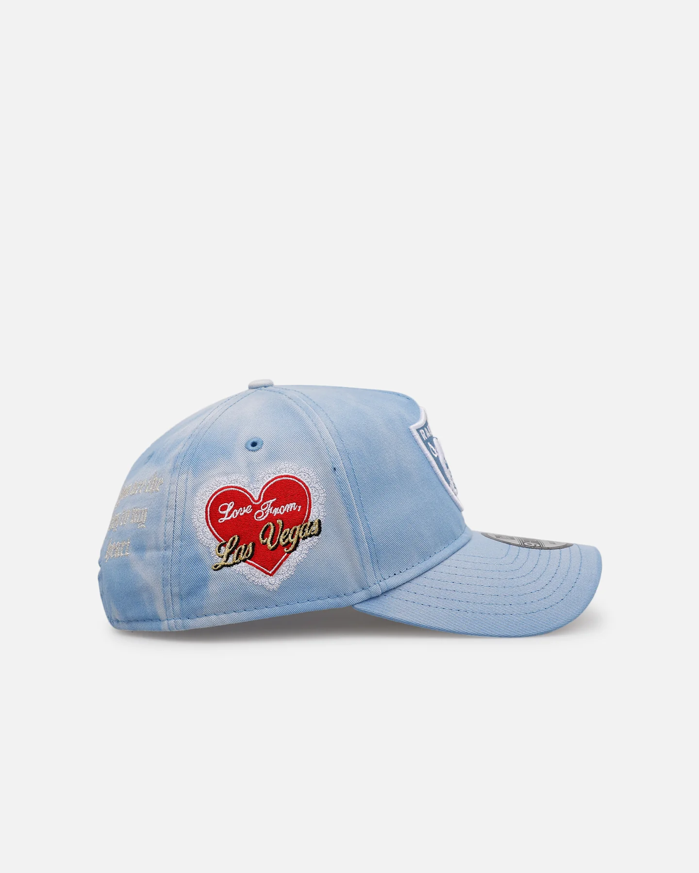 New Era Las Vegas Raiders 'Hopeless Romantic' 9FORTY A-Frame Snapback Sky Blue - Image 3