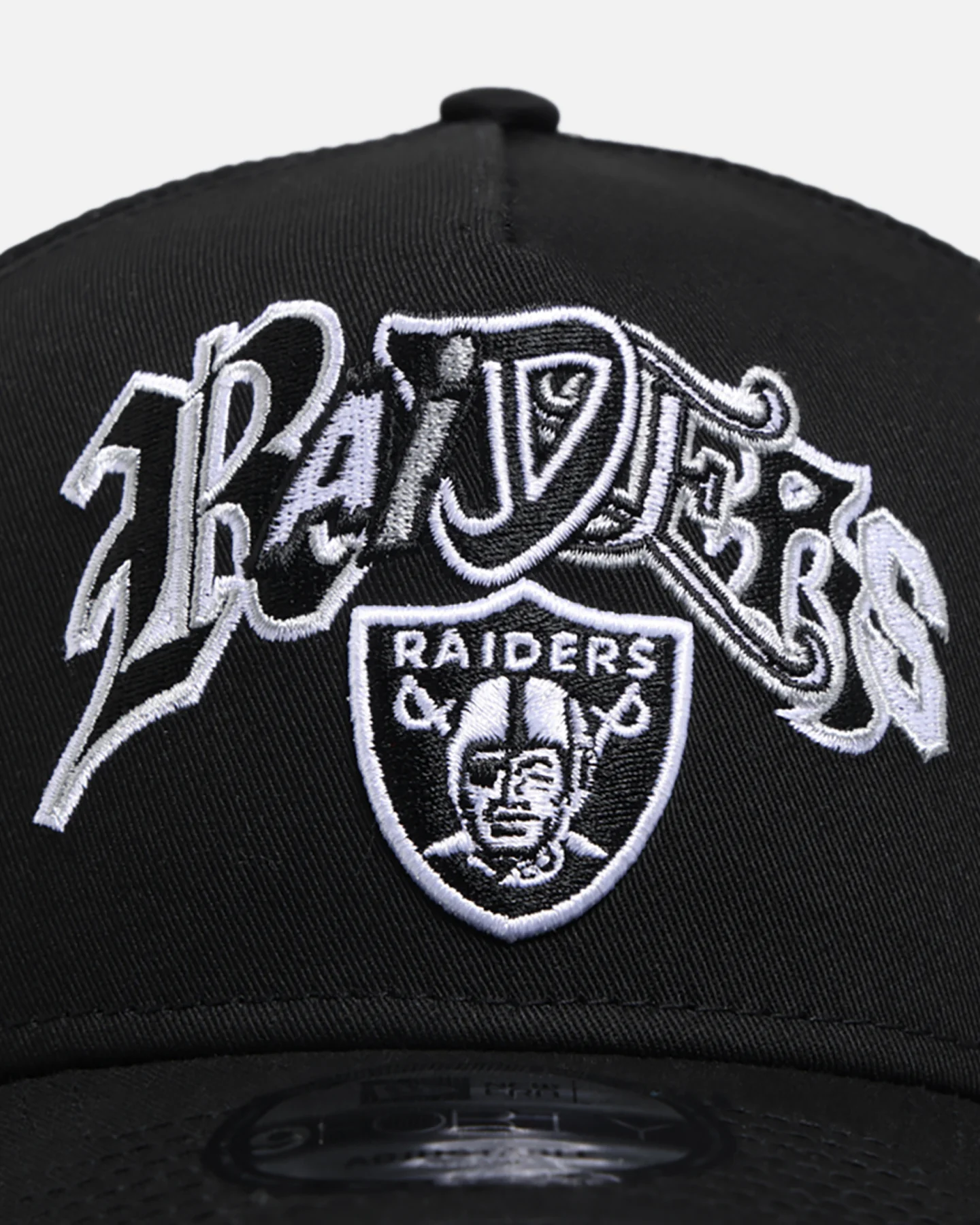 New Era Las Vegas Raiders 'Multi Letter' 9FORTY A-Frame Snapback Black - Image 5