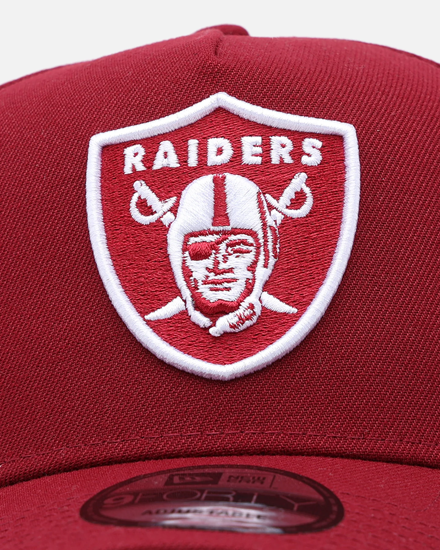 New Era Las Vegas Raiders 'Polychromatic' 9FORTY A-Frame Snapback Cardinal - Image 11