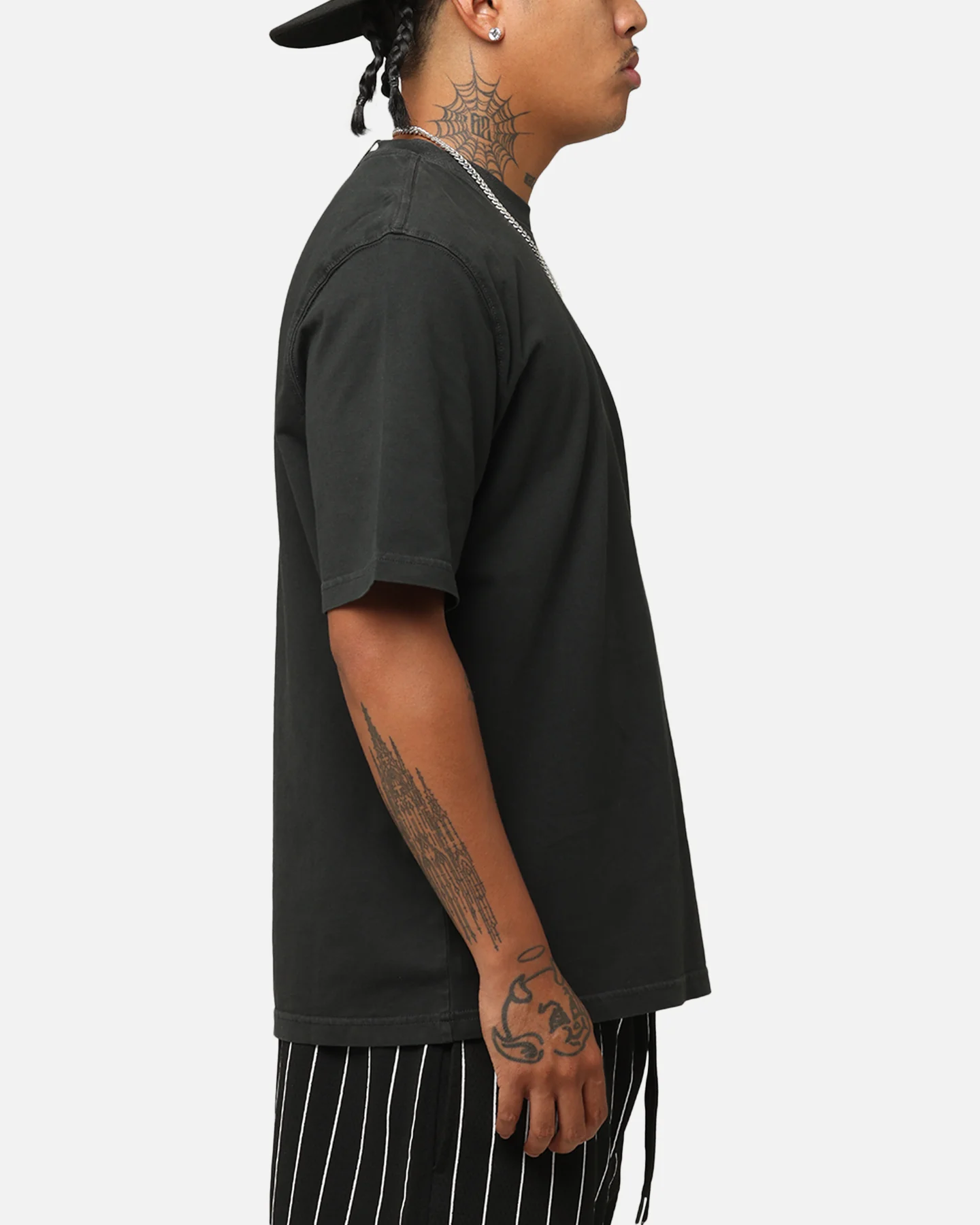 New Era Las Vegas Raiders Washed NBA T-Shirt Black - Image 4