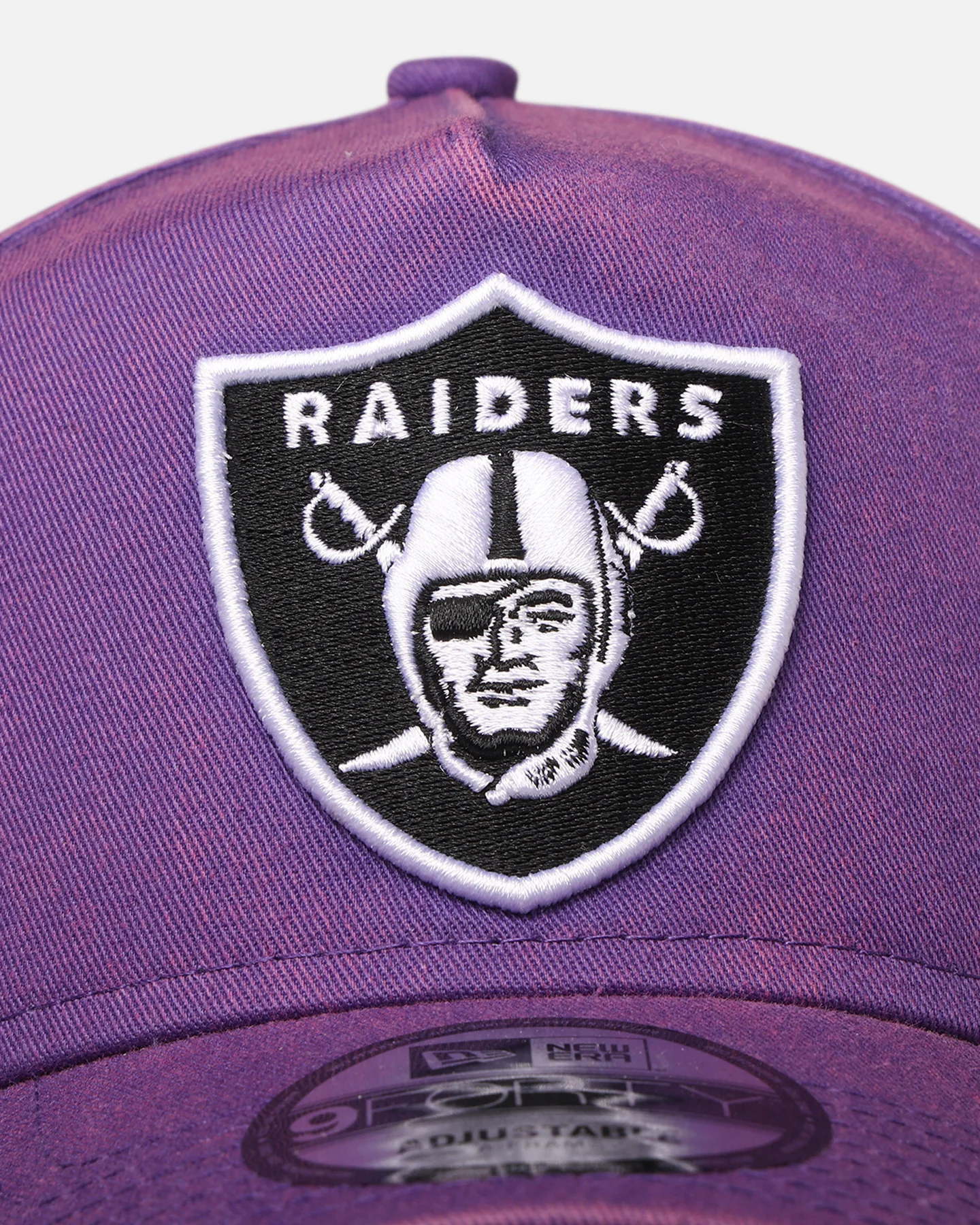 New Era Las Vegas Raiders 'Washed Purple' 9FORTY A-Frame Snapback Washed Purple - Image 5