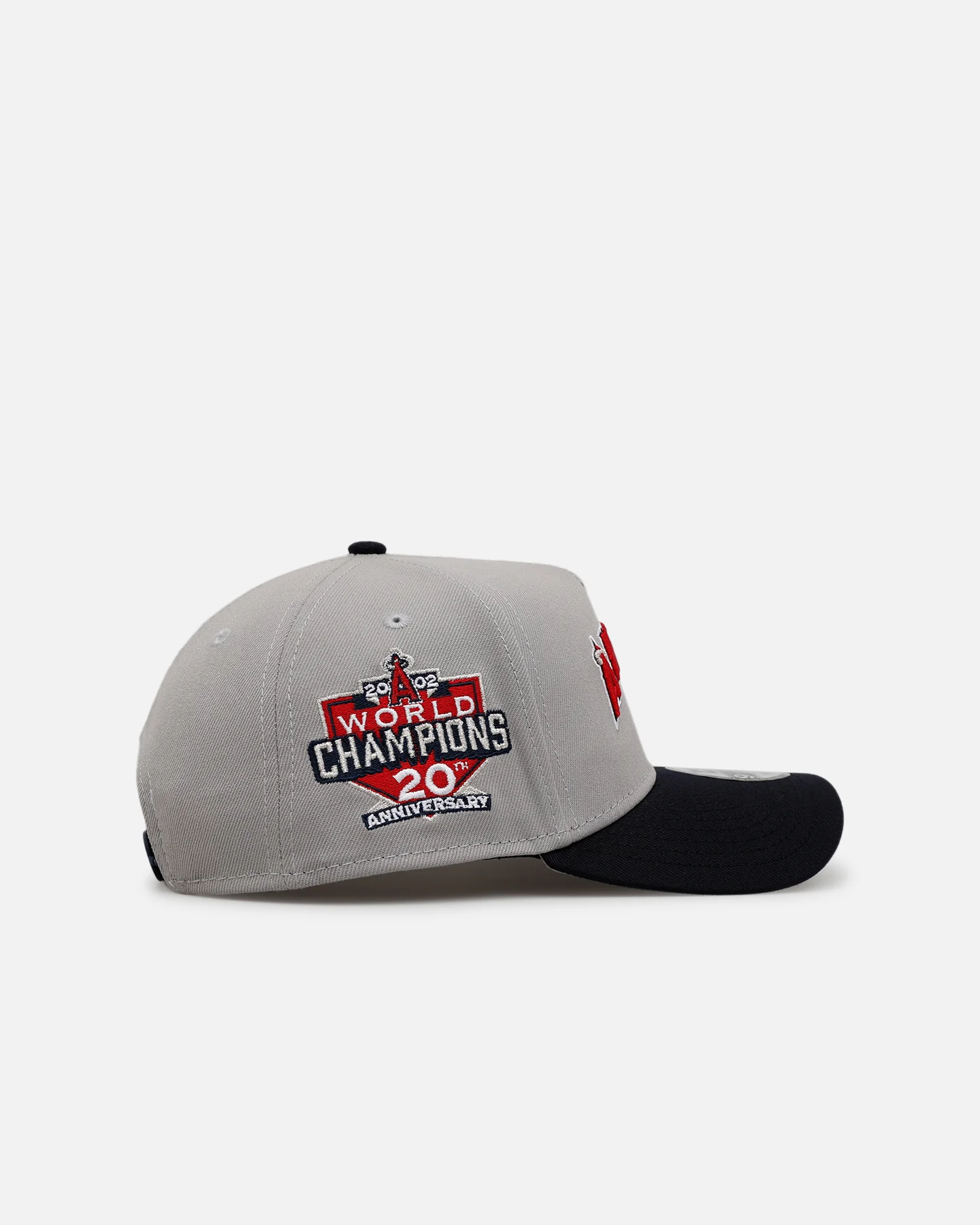 New Era Los Angeles Angels 'Away Greys' 9FORTY A-Frame Snapback Grey - Image 3