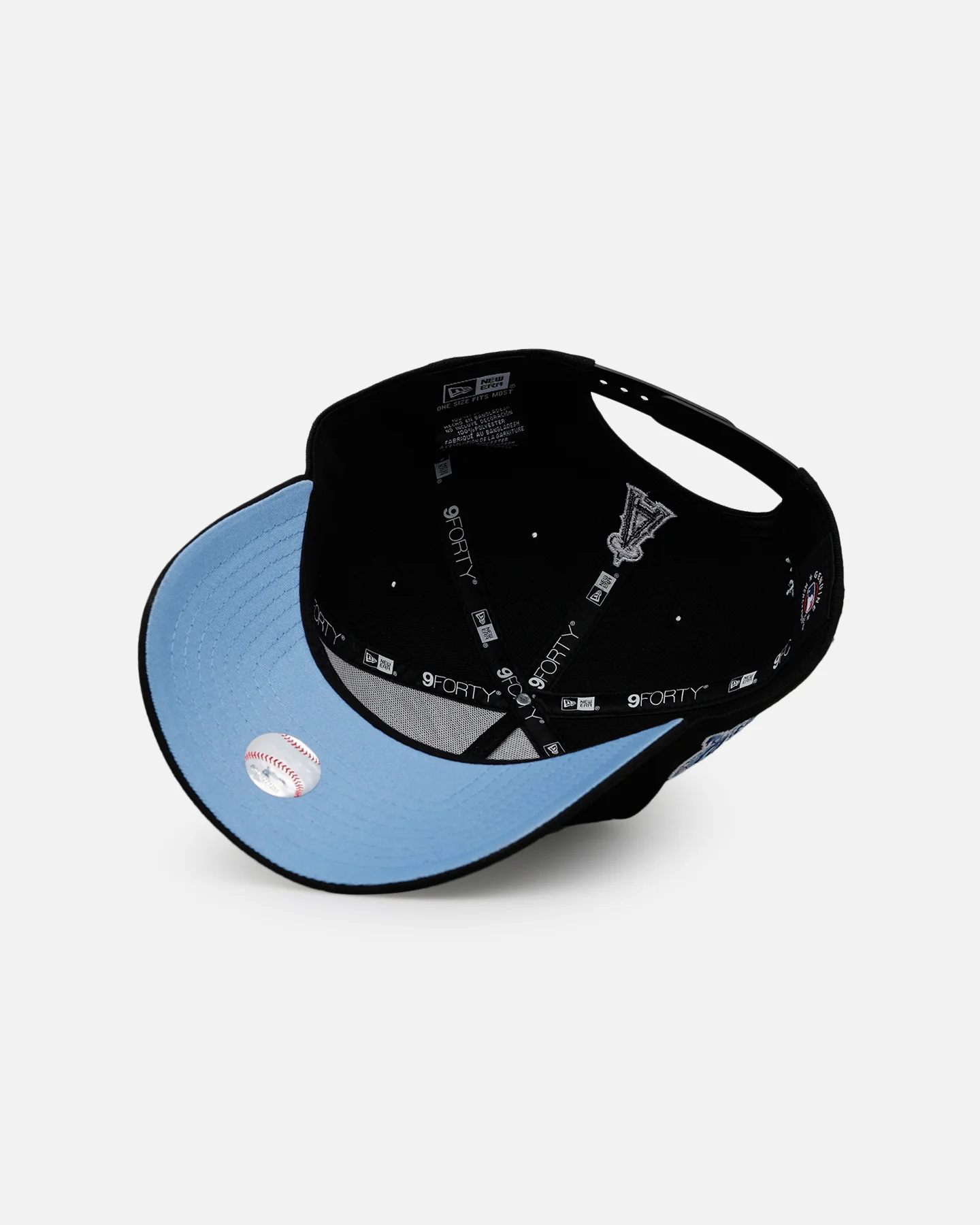 New Era Los Angeles Angels 'Cold As Ice' 9FORTY A-Frame Snapback Black - Image 6