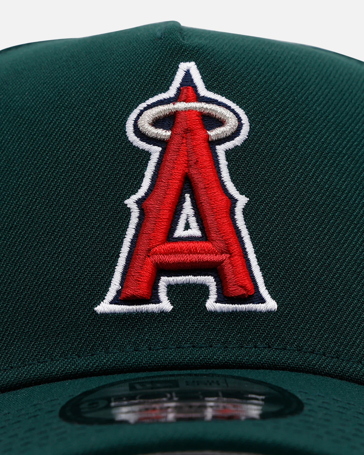 New Era Los Angeles Angels 'Evergreen' 9FORTY A-Frame Snapback Dark Green - Image 5