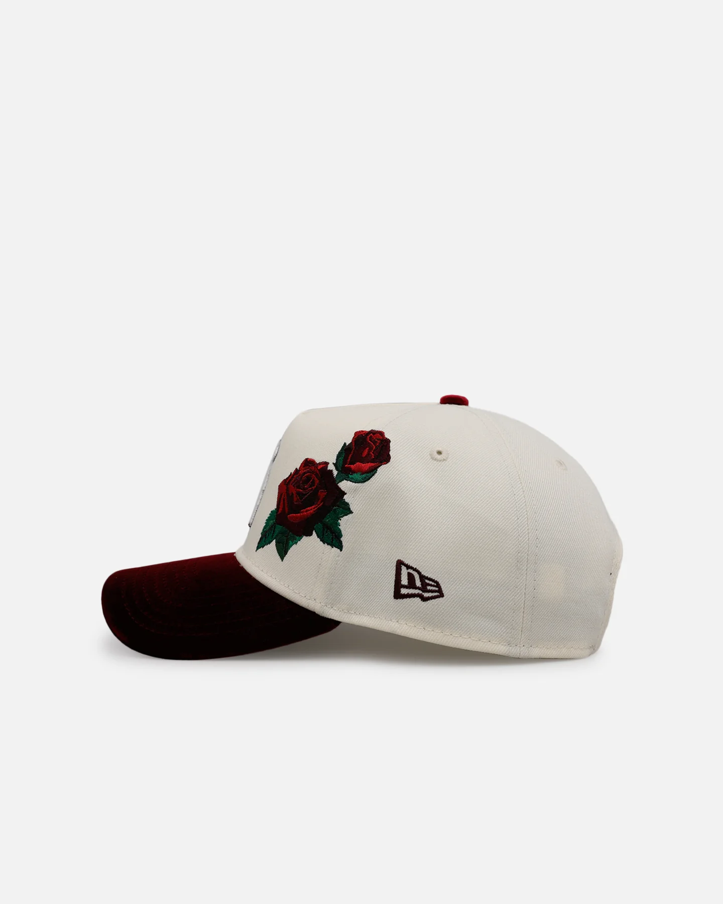 New Era Los Angeles Angels 'Velvet Roses' 9FORTY A-Frame Snapback Chrome - Image 5