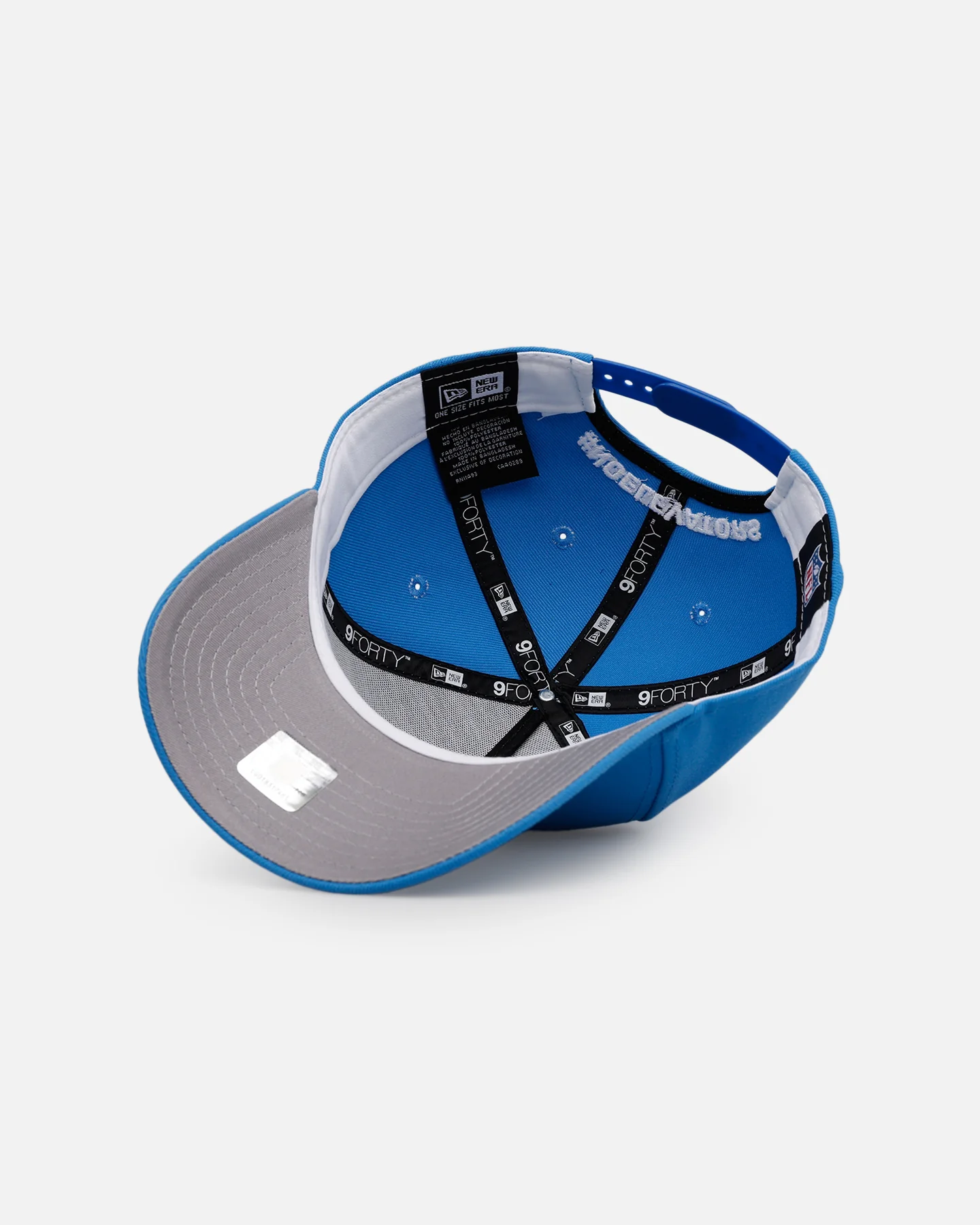New Era Los Angeles Chargers 'No Elevators' 9FORTY A-Frame Snapback Powder Blue - Image 6