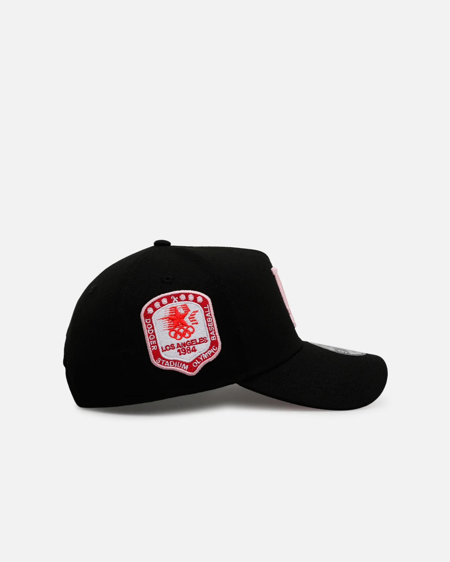 New Era Los Angeles Dodgers 'Black And Pink' 9FORTY A-Frame Snapback Black/Pink - Image 3