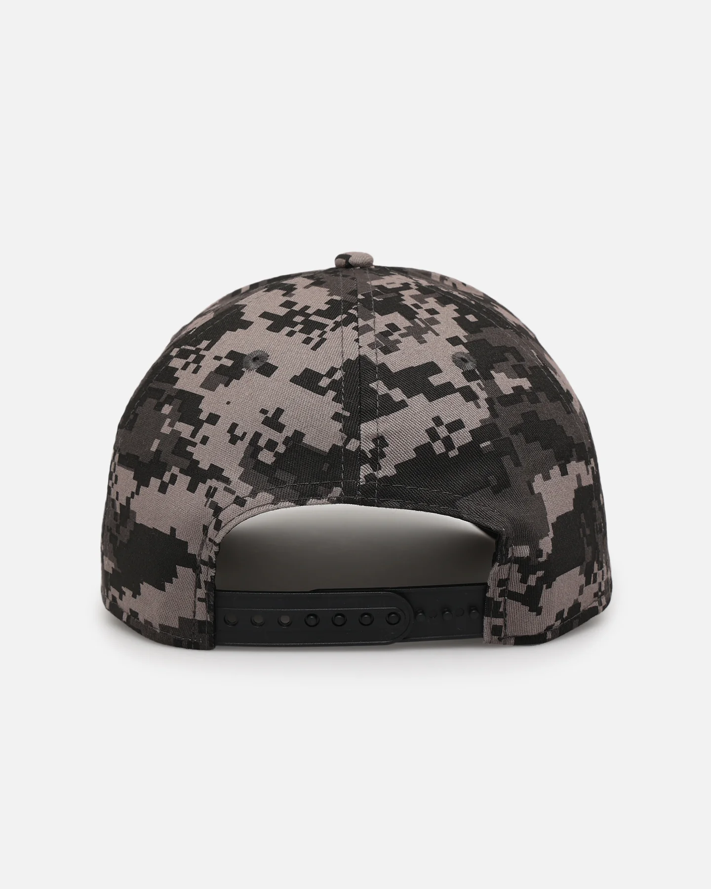 New Era Los Angeles Dodgers 'Black Digi Camo' 9FORTY A-Frame Snapback Black/Grey - Image 2