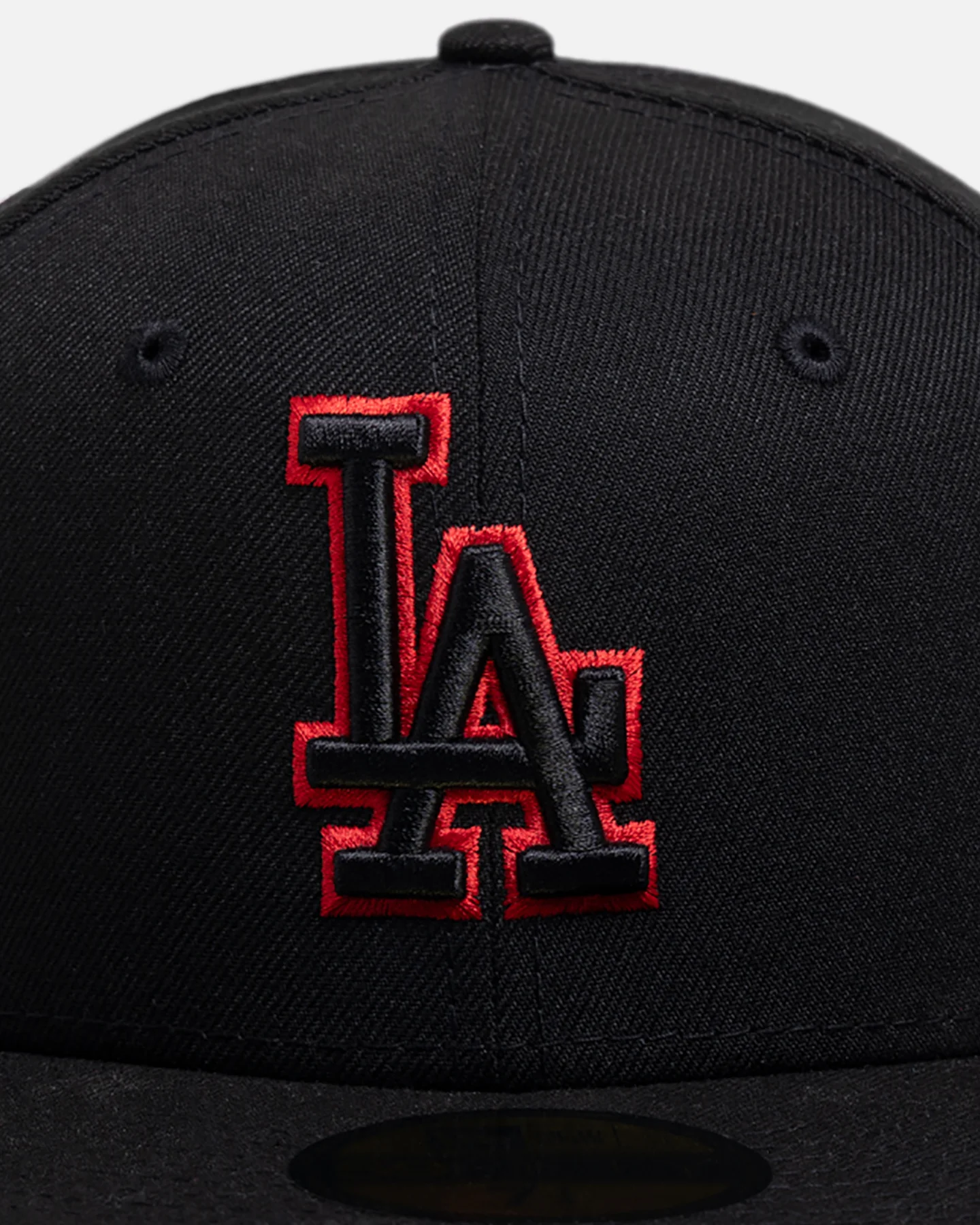 New Era Los Angeles Dodgers 'Black Pop' 59FIFTY Fitted Black - Image 5