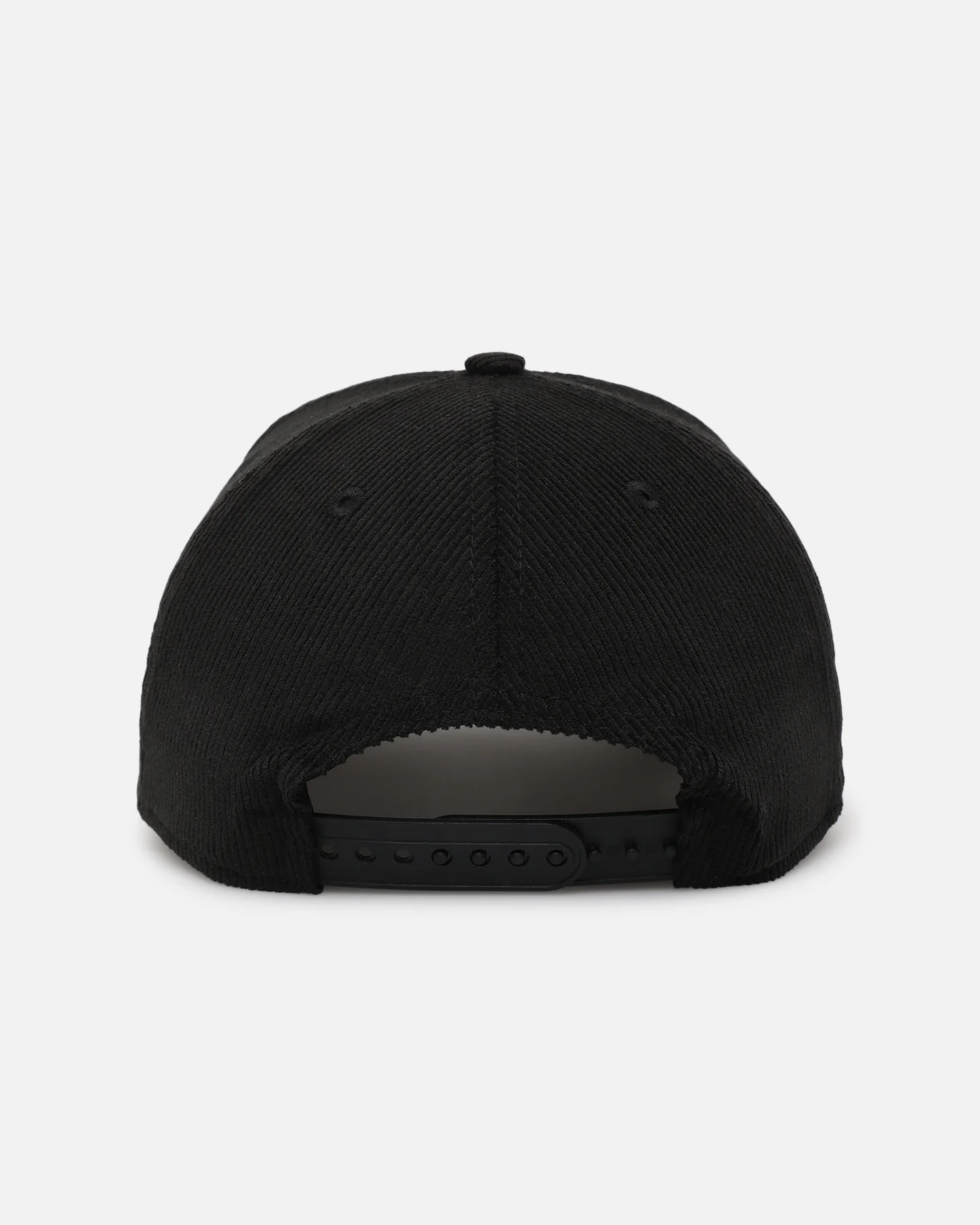 New Era Los Angeles Dodgers 'Corduroy Suede' Pre-Curved Golfer Snapback  Washed Black - Image 3