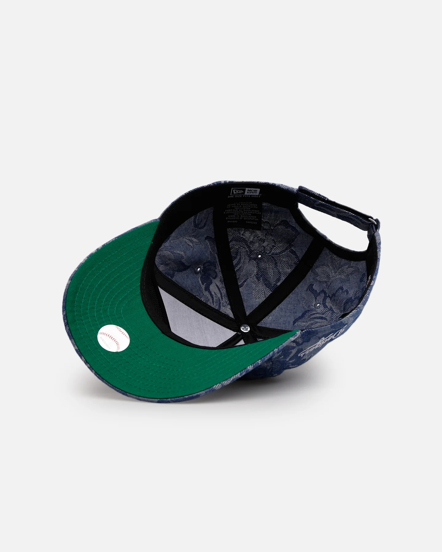 New Era Los Angeles Dodgers 'Three Looms' Golfer Strapback Denim - Image 6