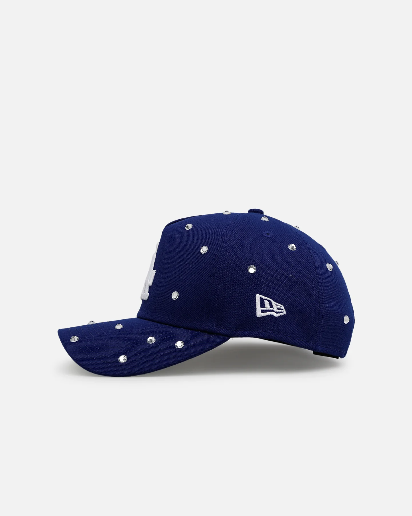 New Era Los Angeles Dodgers 'Embellishment' 9FORTY A-Frame Snapback Dark Royal - Image 4