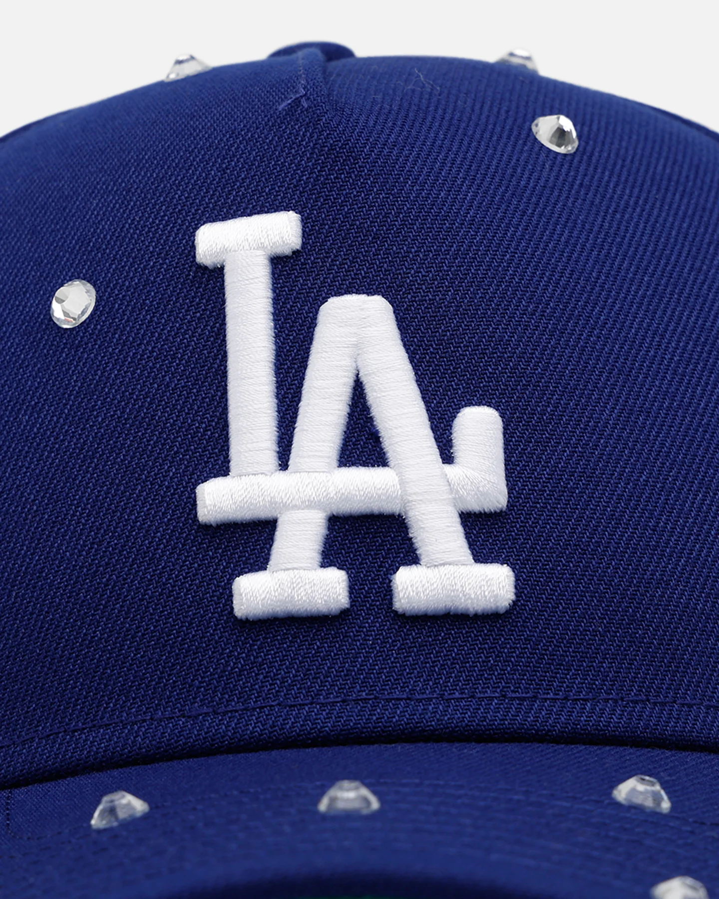 New Era Los Angeles Dodgers 'Embellishment' 9FORTY A-Frame Snapback Dark Royal - Image 5