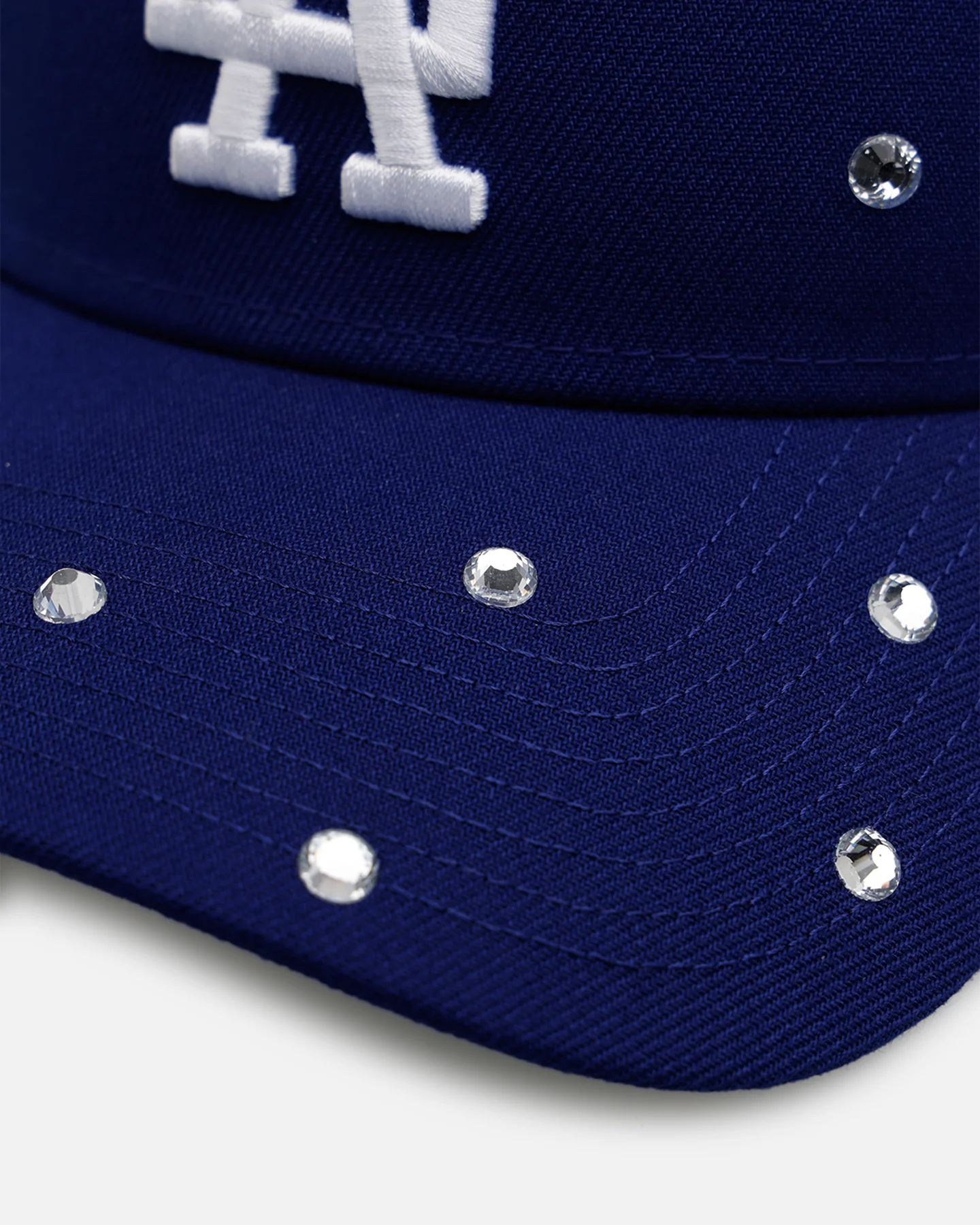 New Era Los Angeles Dodgers 'Embellishment' 9FORTY A-Frame Snapback Dark Royal - Image 7