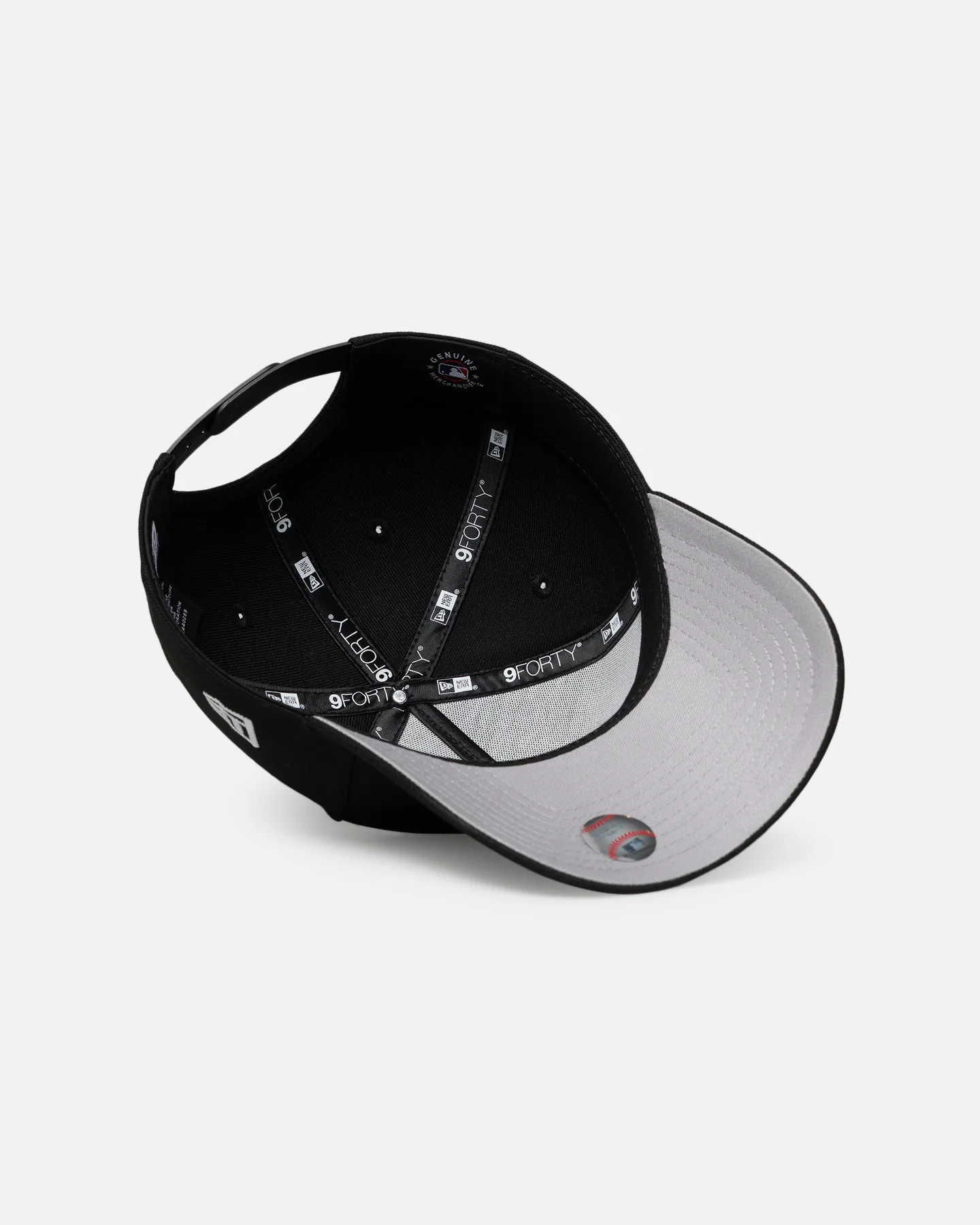 New Era Los Angeles Dodgers 'Flame Logo' 9FORTY A-Frame Snapback Black - Image 6
