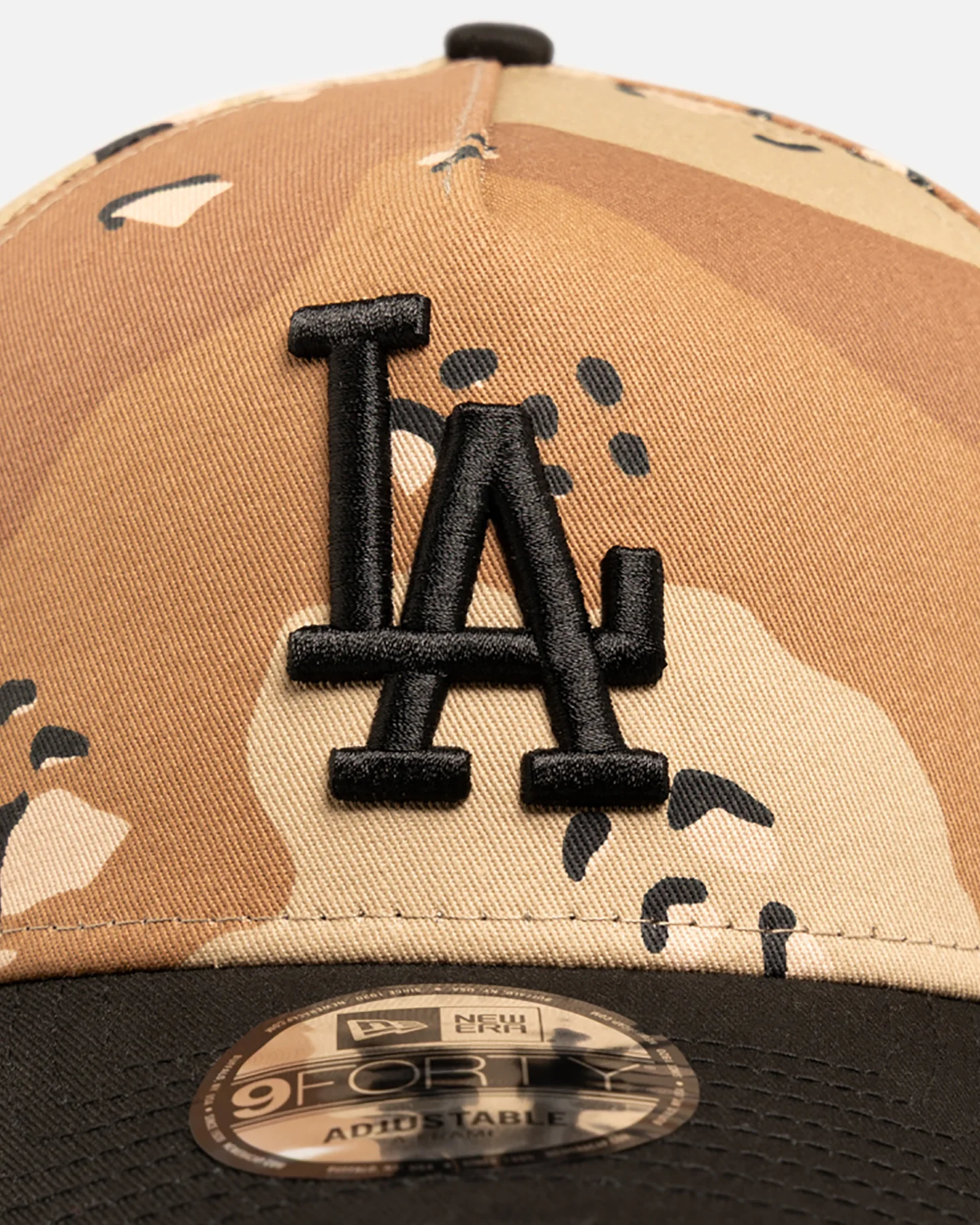New Era Los Angeles Dodgers 'Ghilliesuit' 9FORTY A-Frame Snapback Camo - Image 5