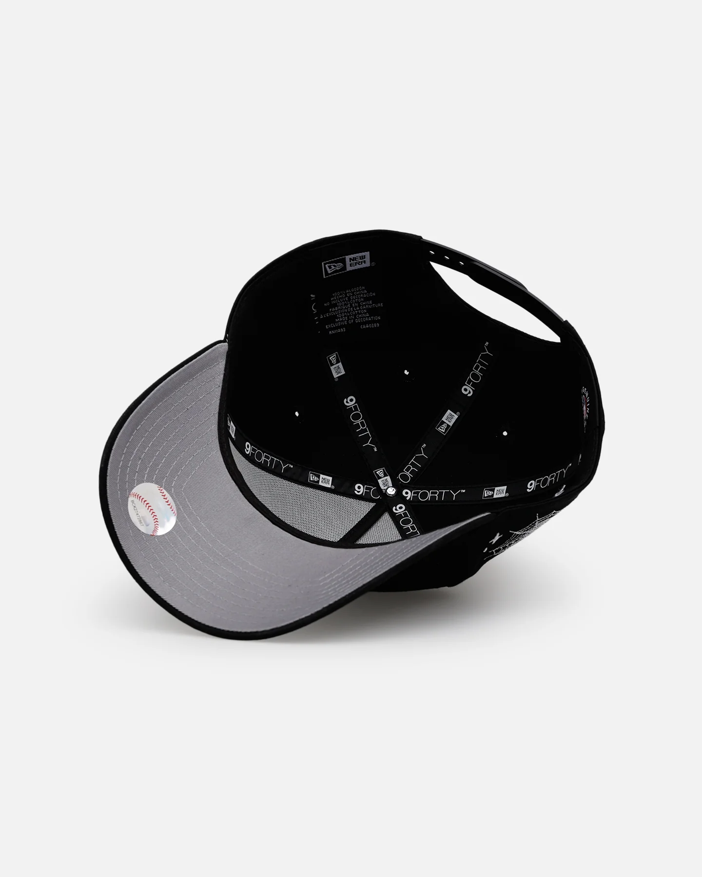 New Era Los Angeles Dodgers 'Grit 3.0' 9FORTY A-Frame Snapback Black/White - Image 6