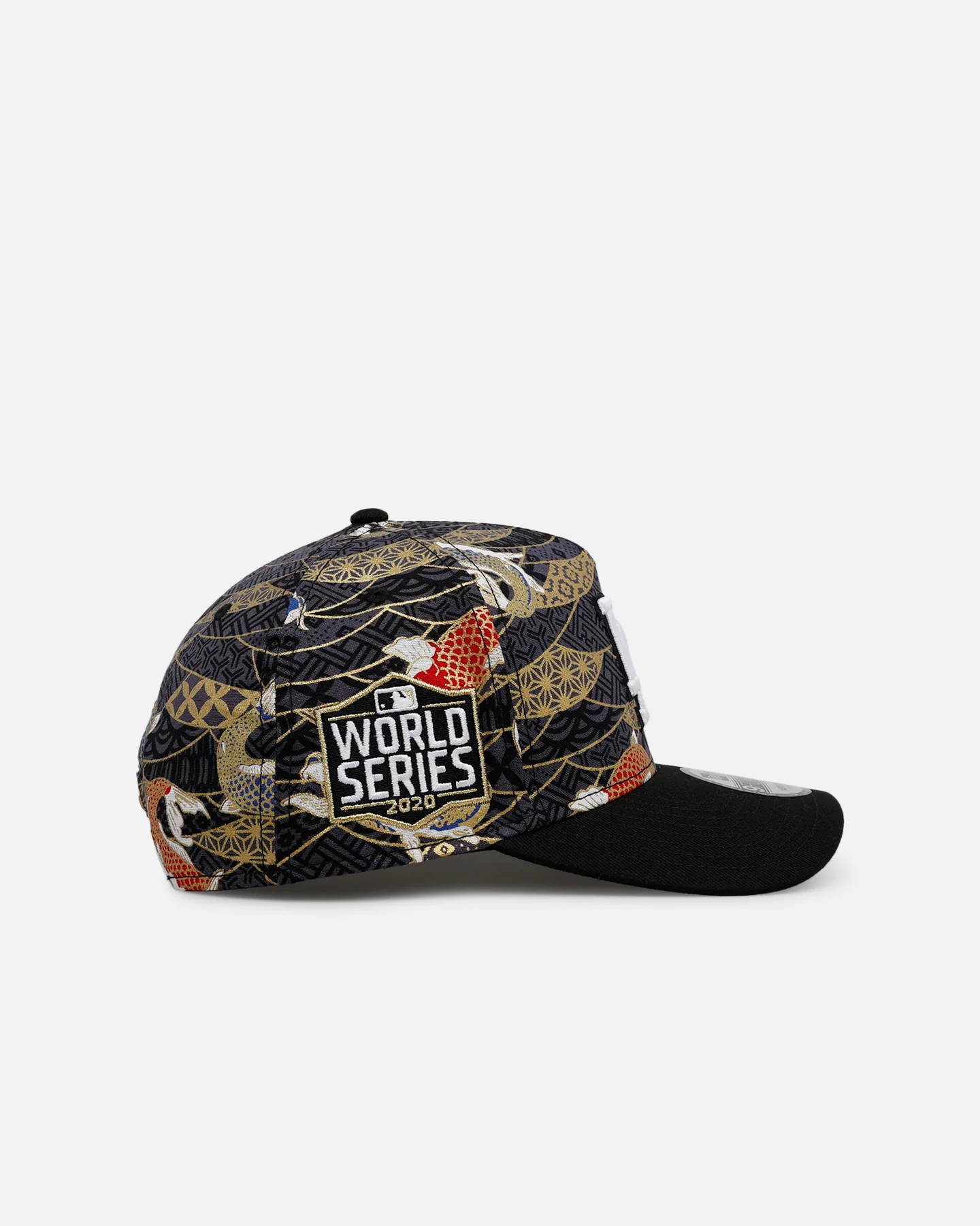 New Era Los Angeles Dodgers 'Koi' 9FORTY A-Frame Snapback Black/Multi-Colored - Image 3
