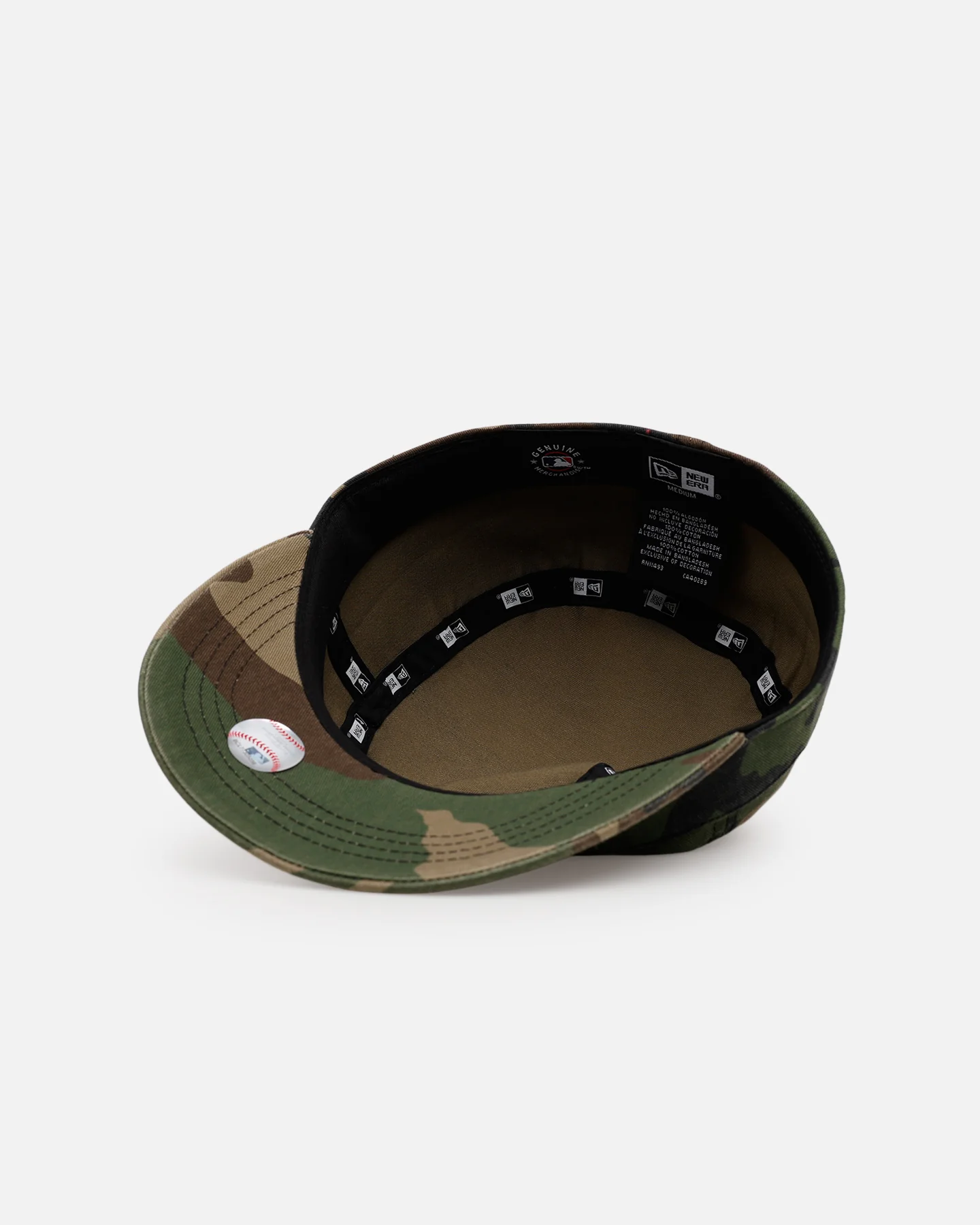 New Era Los Angeles Dodgers 'Military' Fitted Cap Camo - Image 6