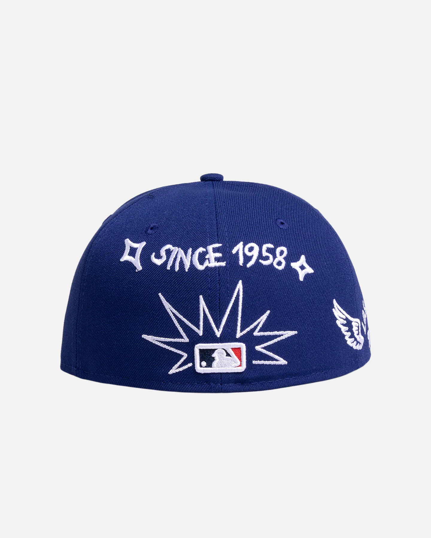 New Era Los Angeles Dodgers 'MLB Scribble' 59FIFTY Fitted Dark Blue - Image 2