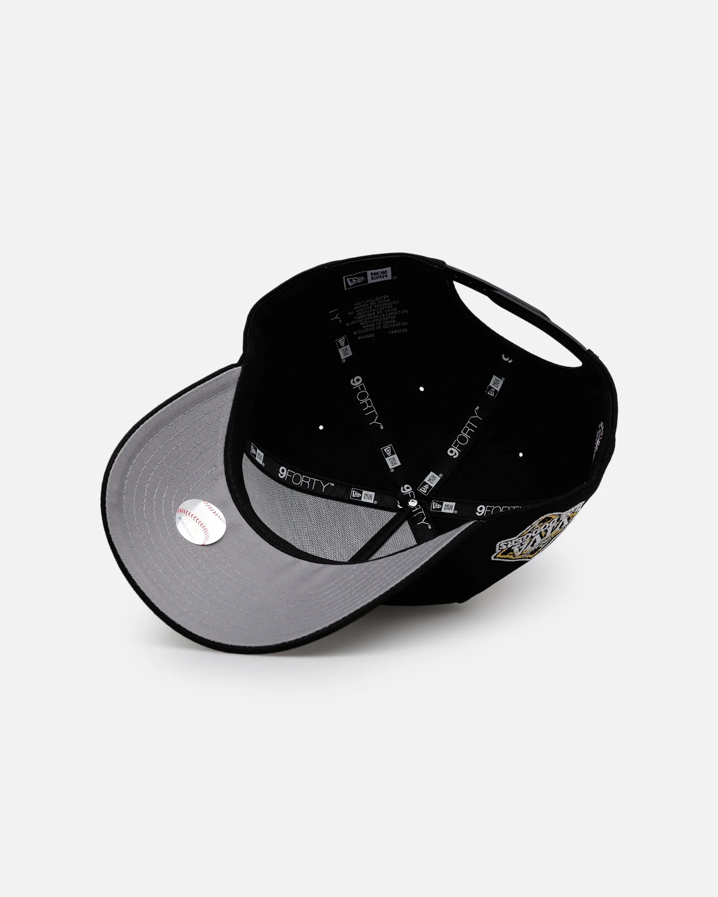 New Era Los Angeles Dodgers 'New Year's Eve' 9FORTY A-Frame Snapback Gold/Silver - Image 6