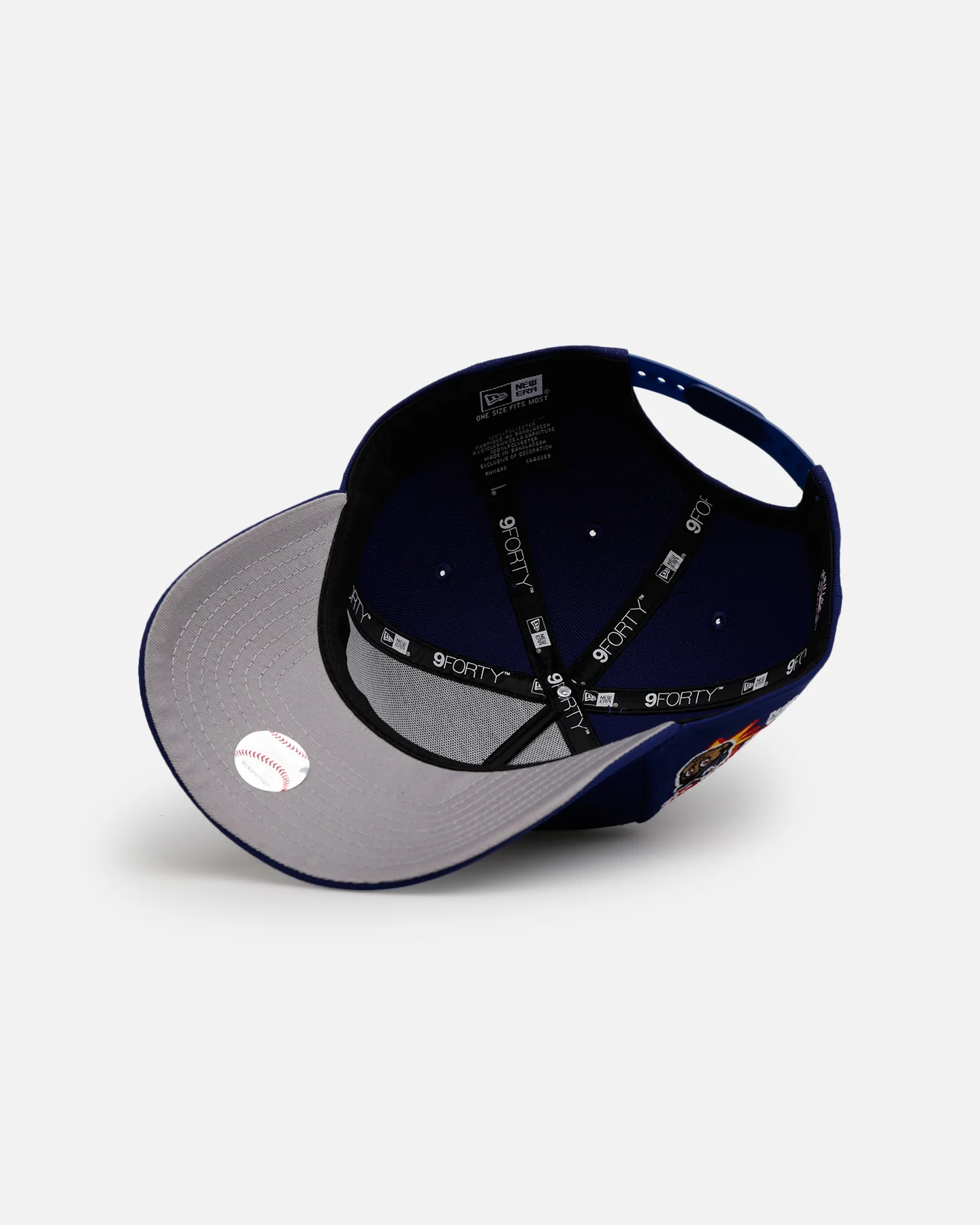 New Era Los Angeles Dodgers 'Ohtani Side Patch' Ohtani 9FORTY A-Frame Snapback Dark Royal - Image 6