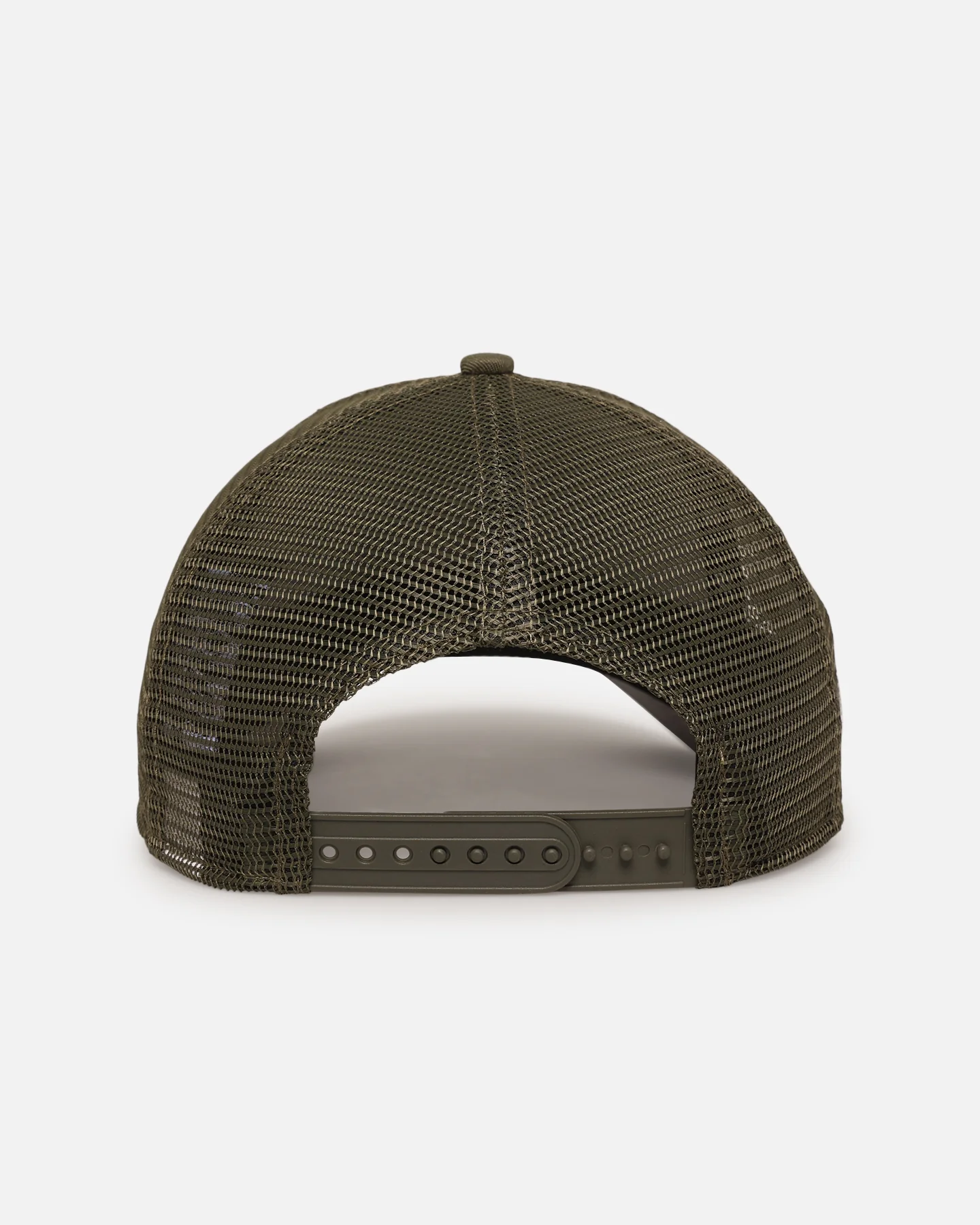 New Era Los Angeles Dodgers 'Polychromatic Mesh' 9FORTY A-Frame Snapback New Olive - Image 2