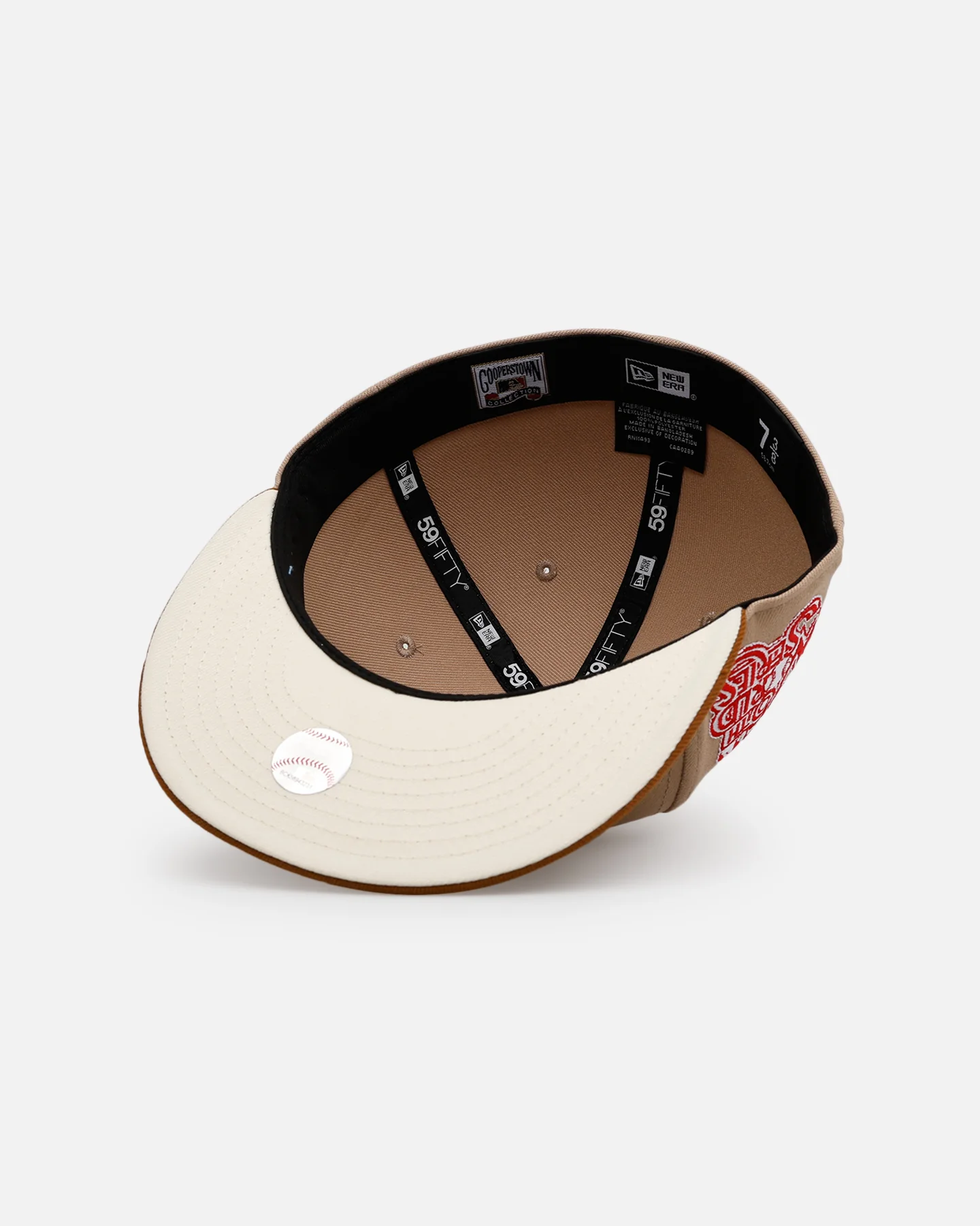 New Era Los Angeles Dodgers 'Root Beer Float' 59FIFTY Fitted Camel - Image 6