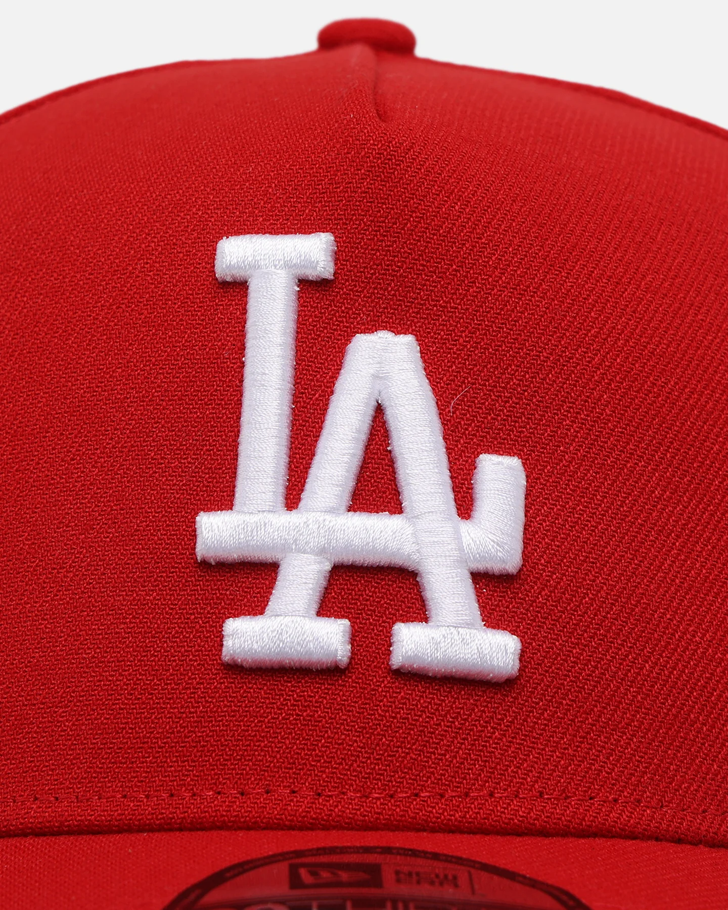 New Era Los Angeles Dodgers "Scarlet White" 39THIRTY A-Frame Stretch Fit Scarlet/White - Image 5