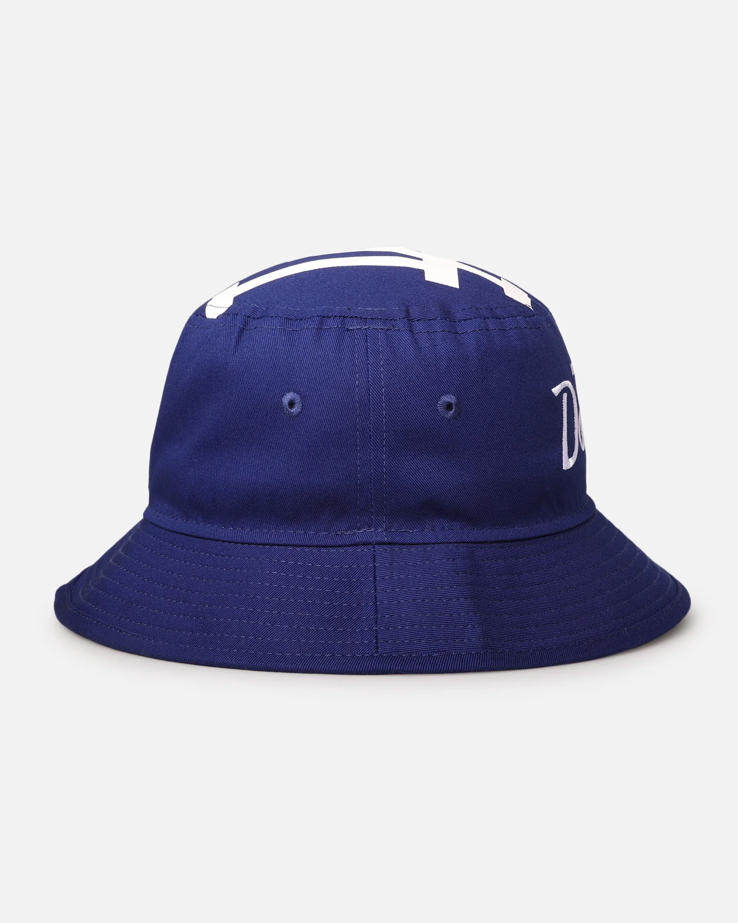 New Era Los Angeles Dodgers 'Script' Bucket Hat Official Team Colour - Image 4