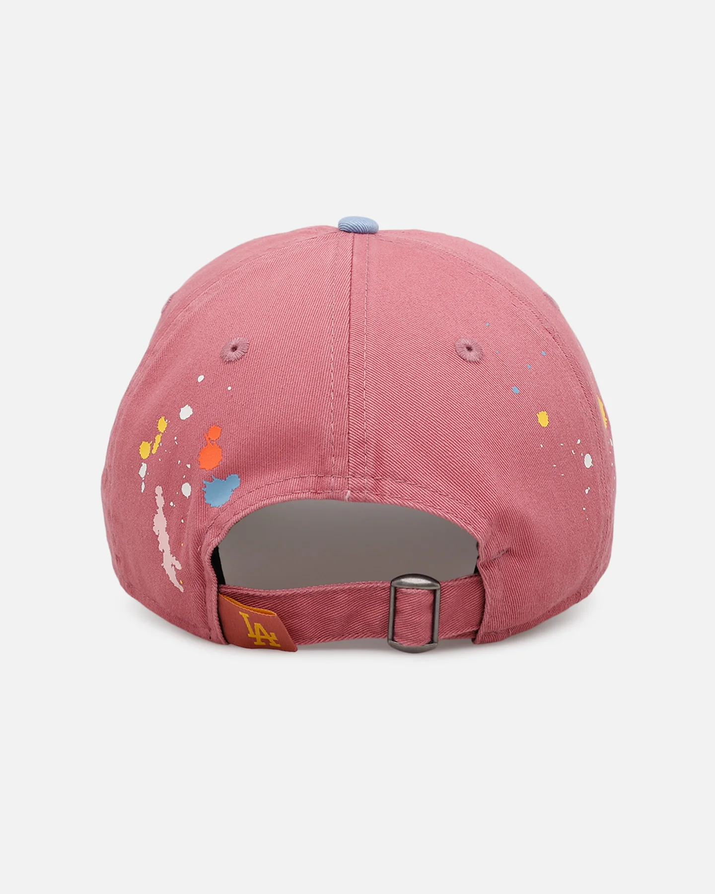 New Era Los Angeles Dodgers 'Seasoned' 9FORTY A-Frame Strapback Pink/Blue - Image 2
