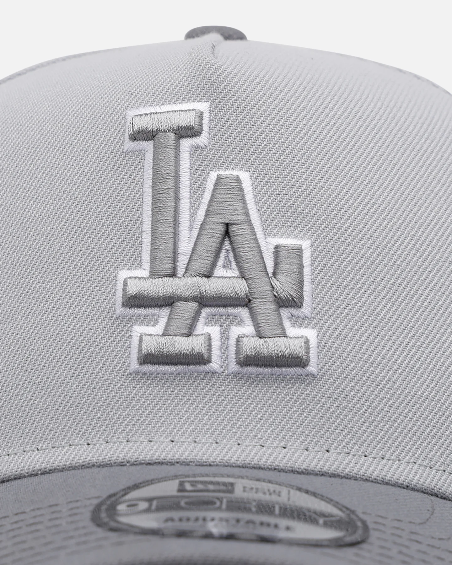 New Era Los Angeles Dodgers 'Smoke' 9FORTY A-Frame Snapback Smoke - Image 5