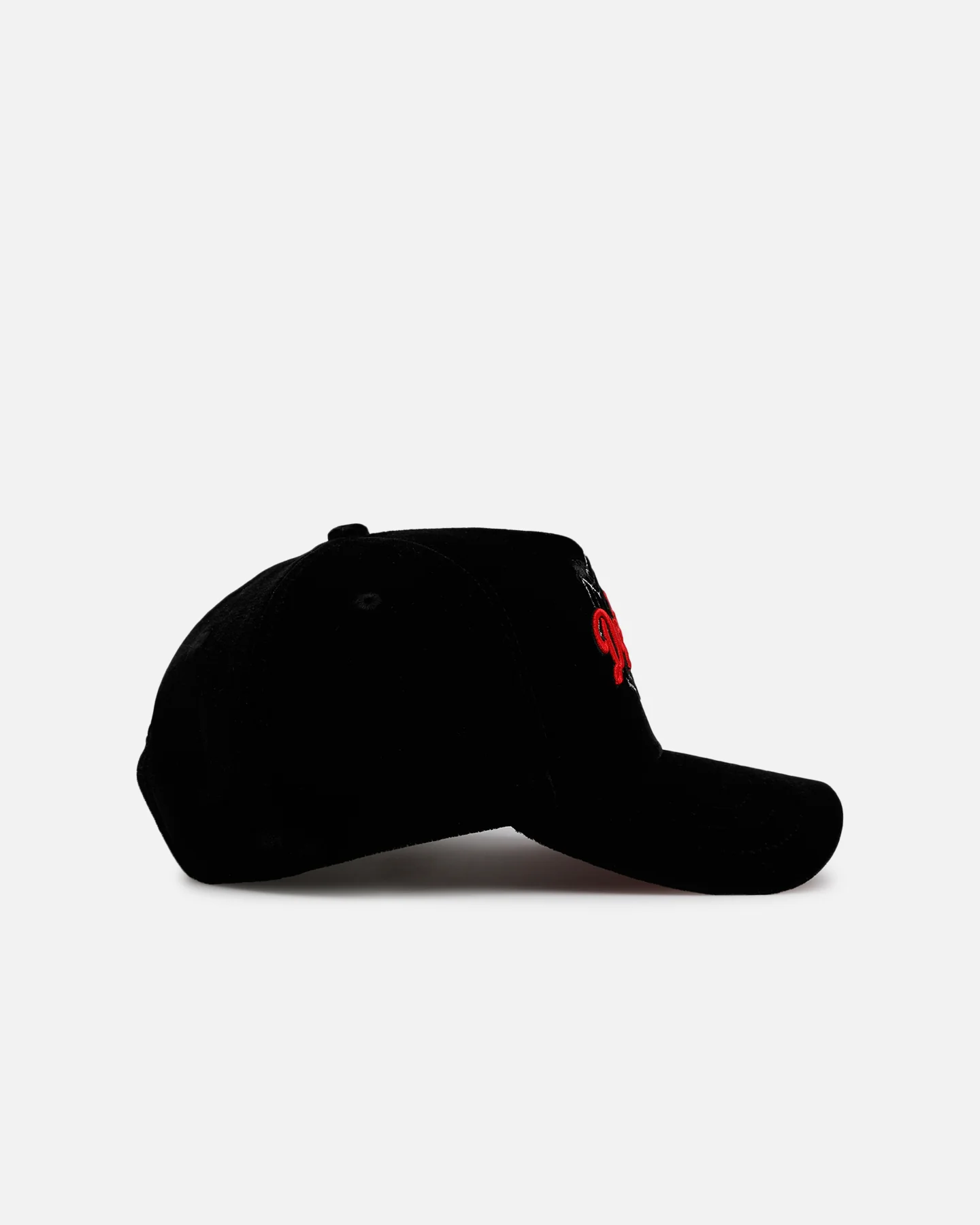 New Era Los Angeles Dodgers 'Spider Web' 9FORTY A-Frame Snapback Black/Red - Image 4