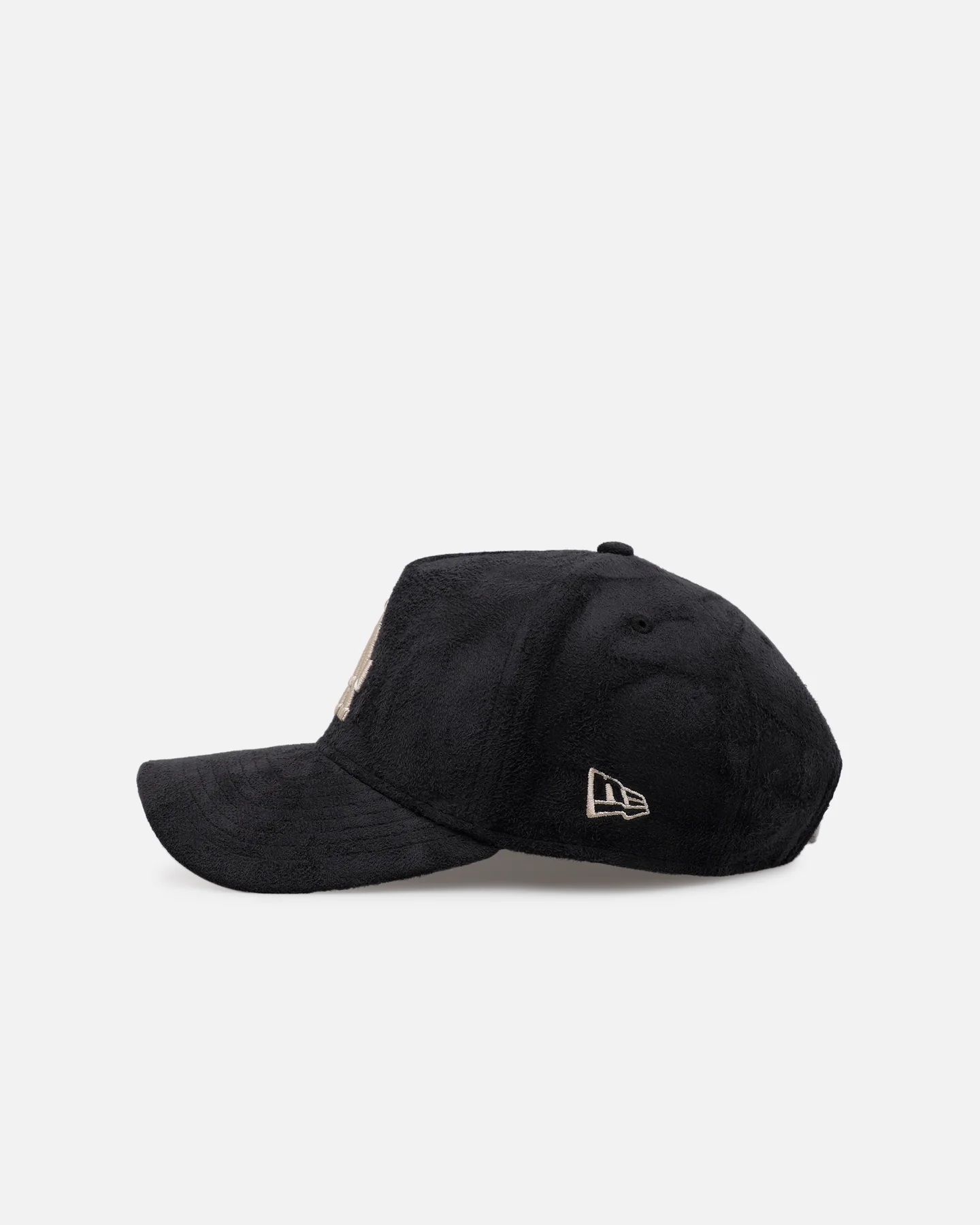 New Era Los Angeles Dodgers 'Suede' 9FORTY A-Frame Strapback Black/Tan - Image 5