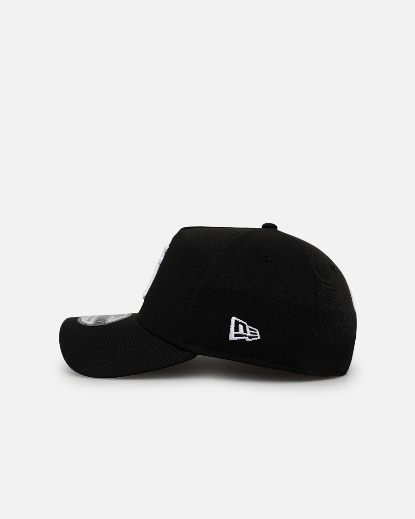 New Era Los Angeles Dodgers 'Upside Down LA Logo' 9FORTY A-Frame Snapback Black - Image 4