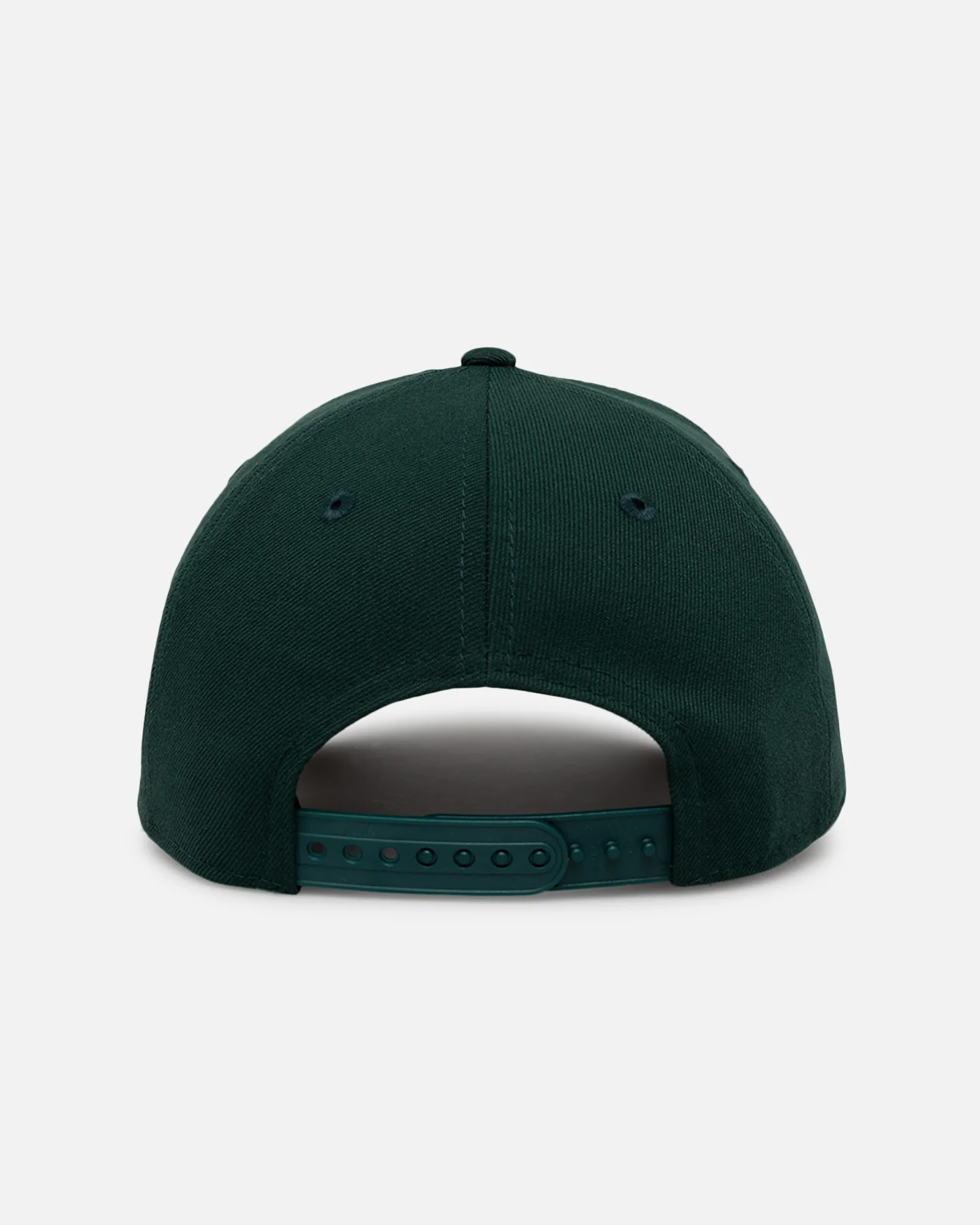 New Era Los Angeles Dodgers 'Upside Down LA Logo' 9FORTY A-Frame Snapback Dark Green - Image 2