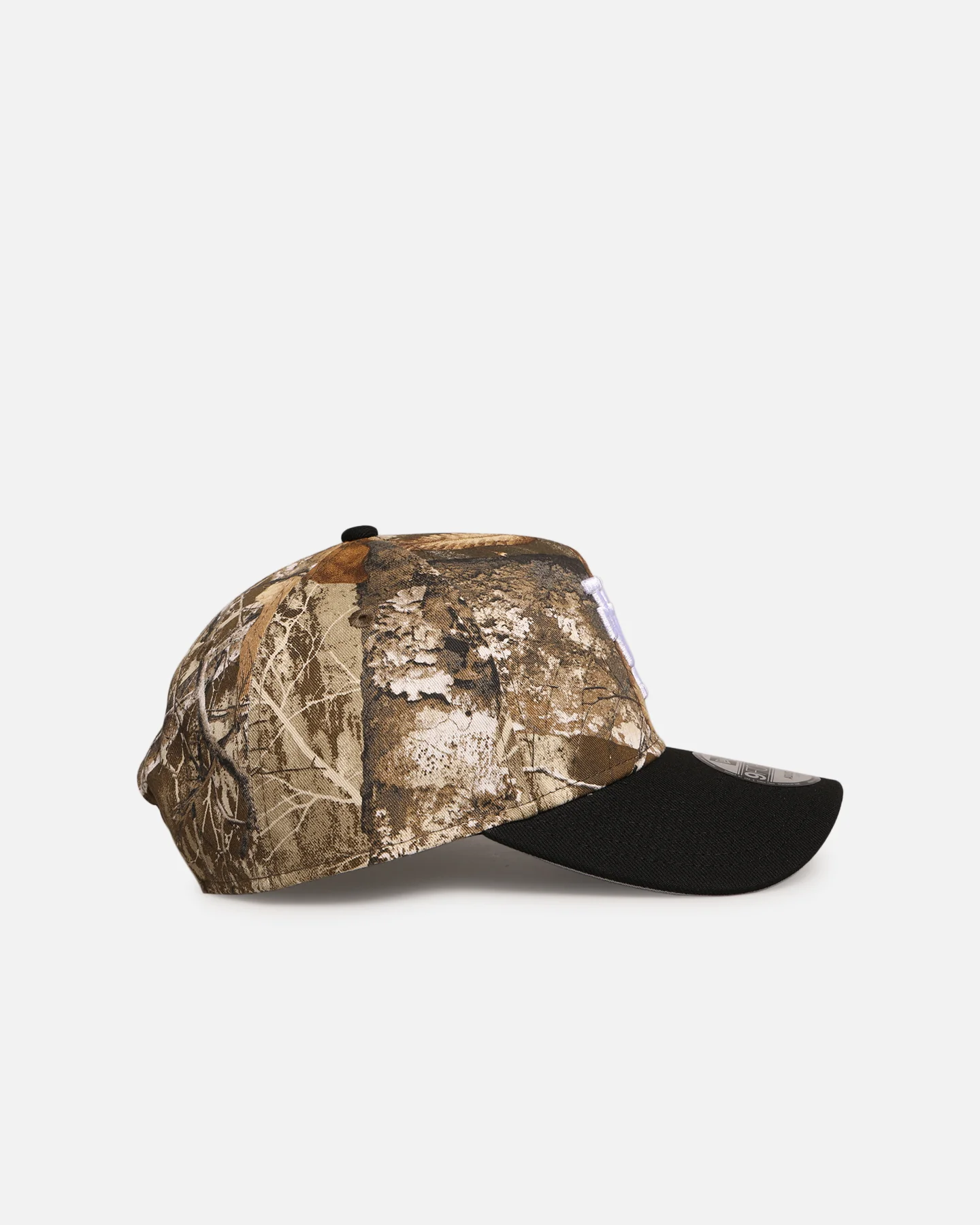 New Era Los Angeles Dodgers 'Upside Down Logo' 9FORTY A-Frame Snapback Realtree Camo - Image 3