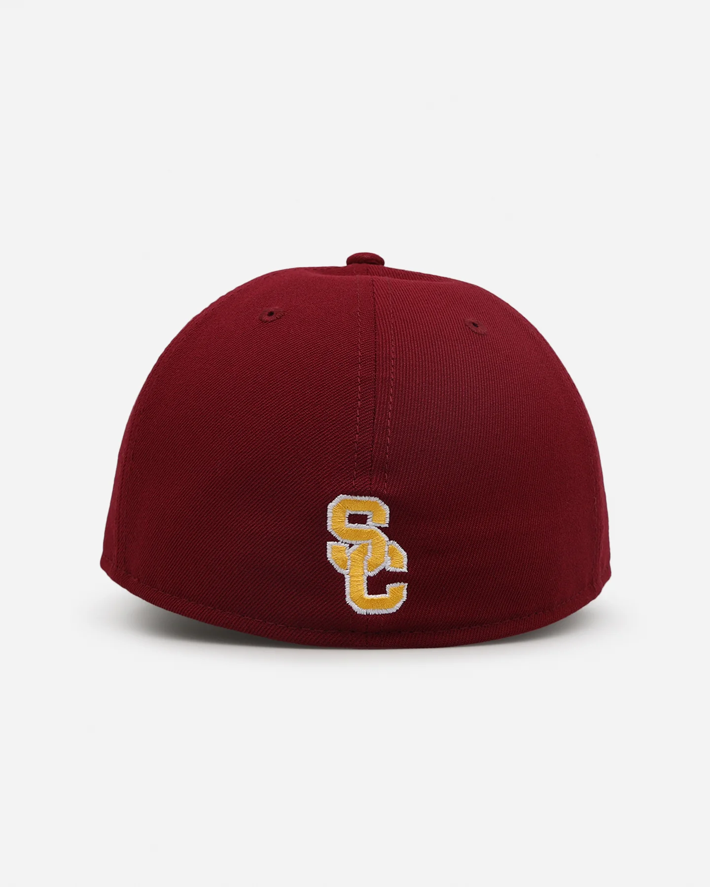 New Era Los Angeles Dodgers 'USC Pack' 59FIFTY A-Frame Fitted Burgundy - Image 2