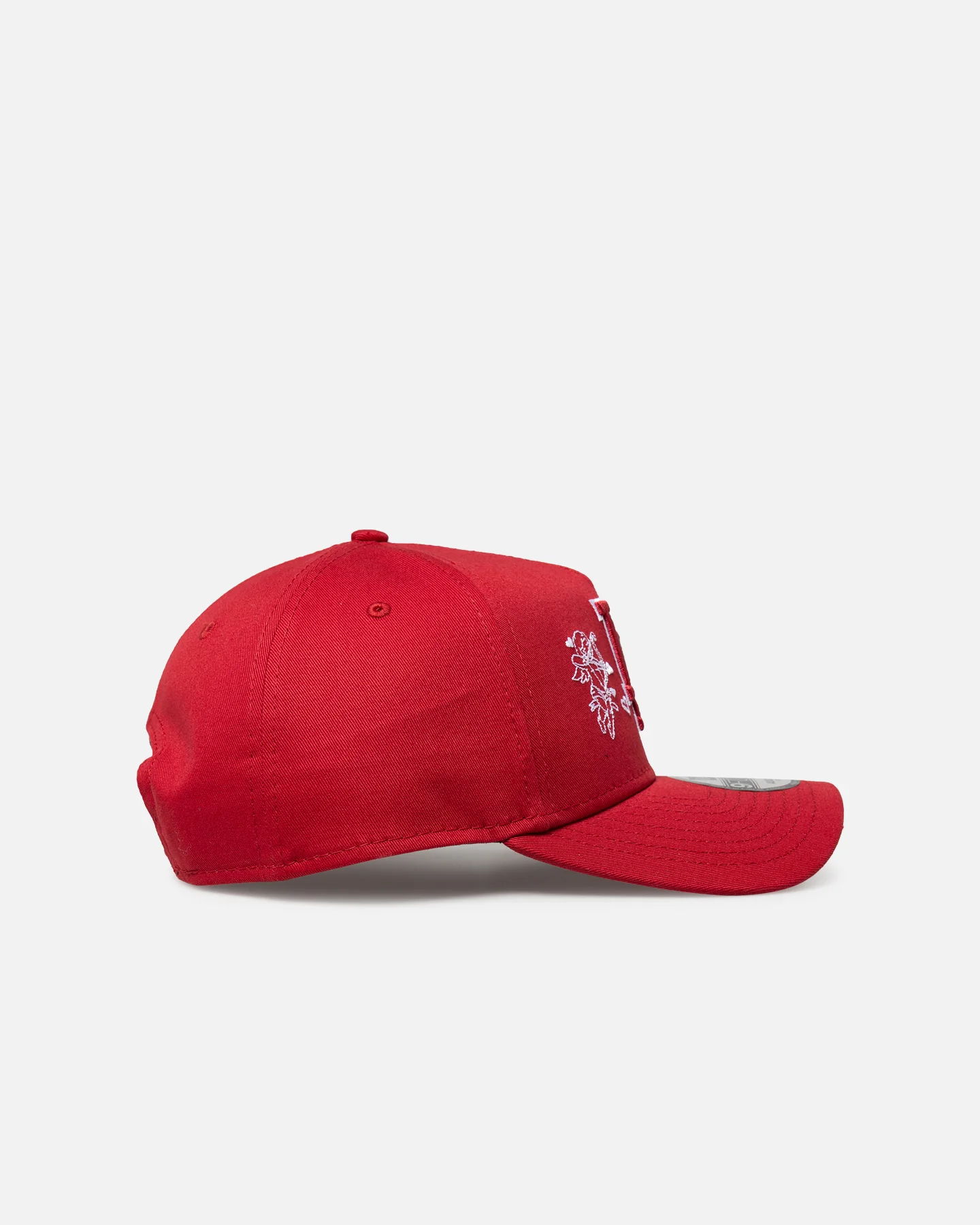New Era Los Angeles Dodgers 'Valentines Day' 9FORTY A-Frame Snapback Dark Red - Image 3