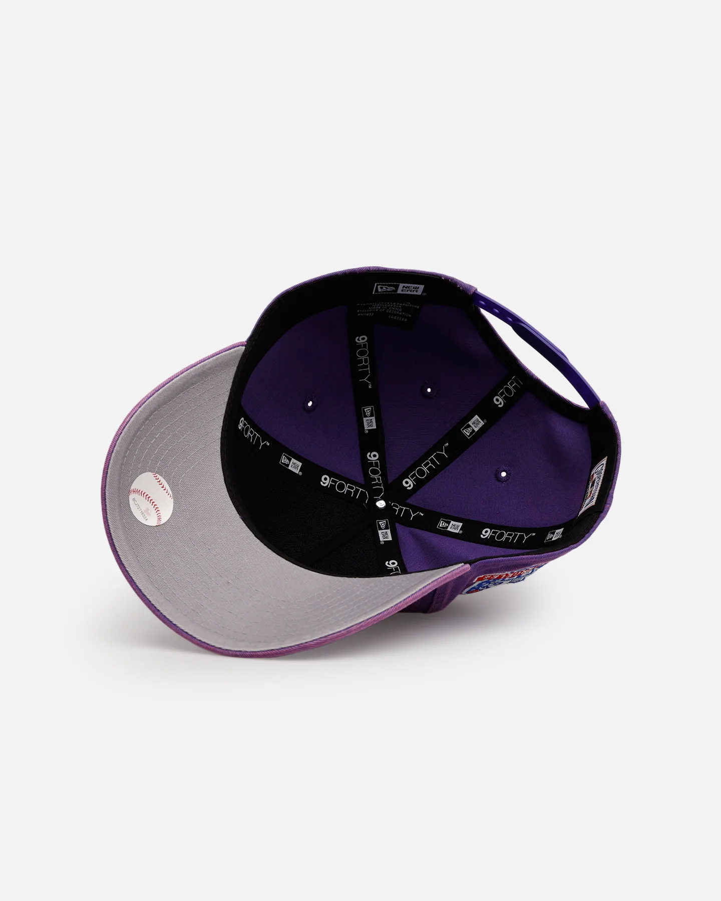 New Era Los Angeles Dodgers 'Washed Purple' 9FORTY A-Frame Snapback Washed Purple - Image 6