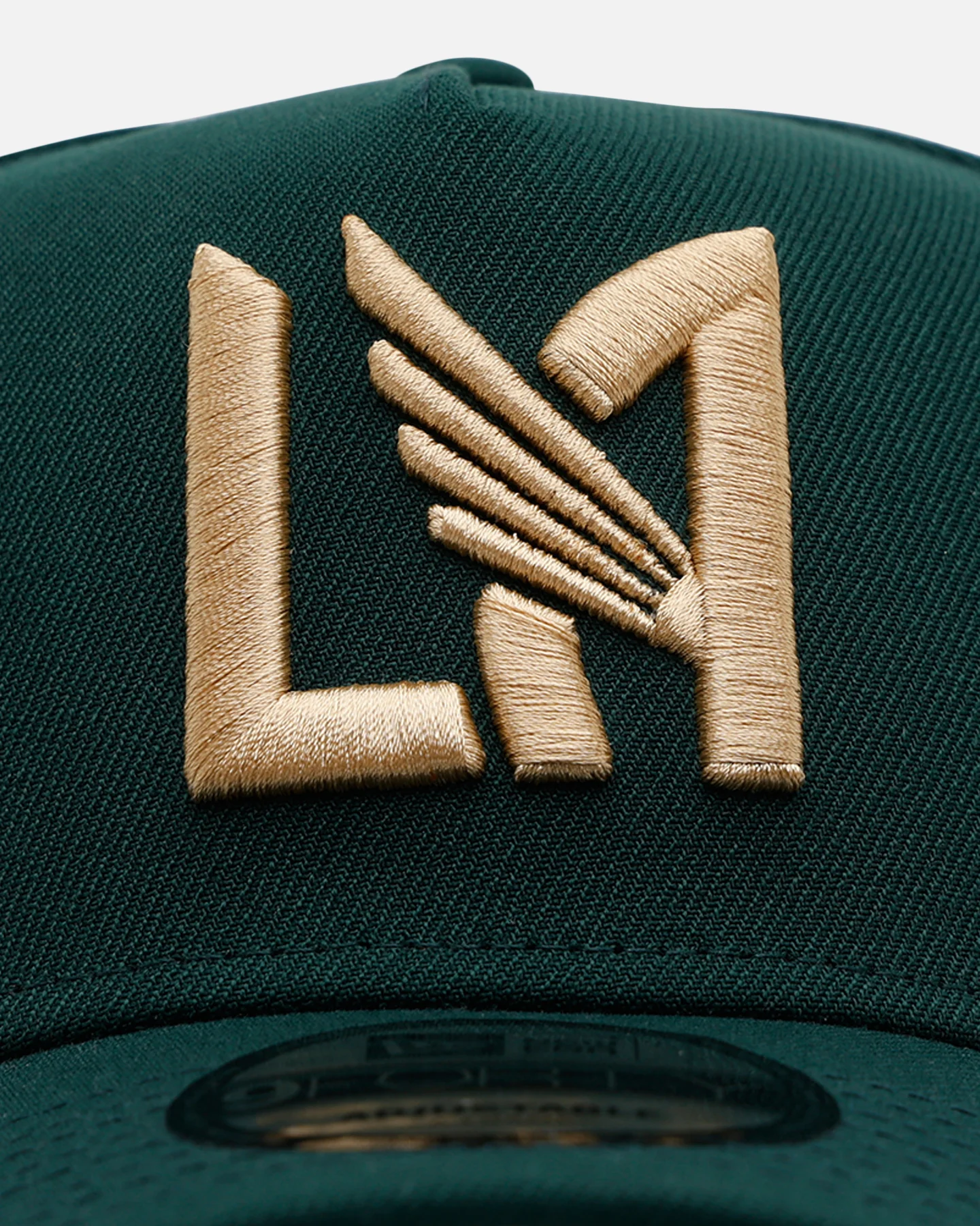 New Era Los Angeles FC 'Evergreen' 9FORTY A-Frame Snapback Dark Green - Image 5