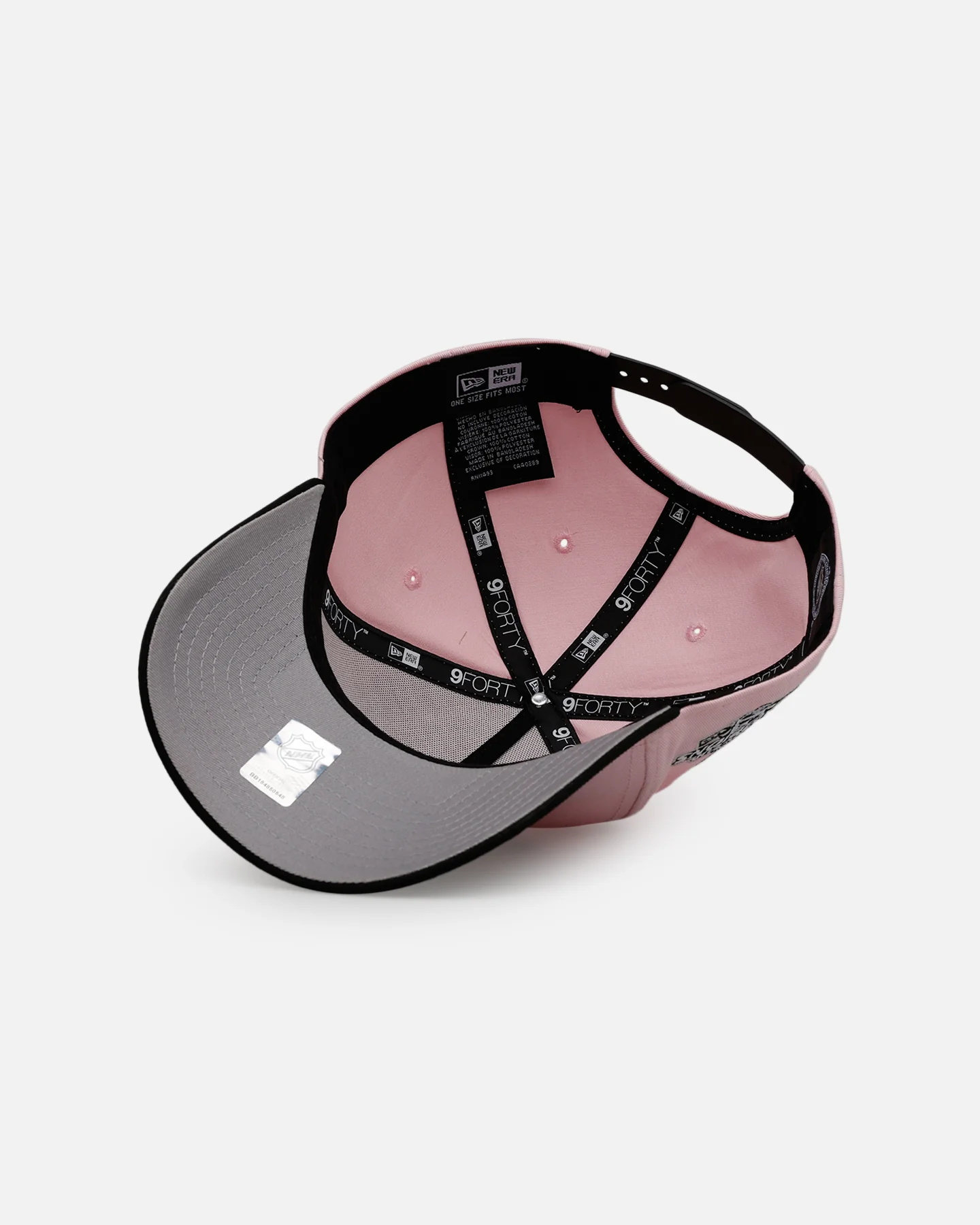 New Era Los Angeles Kings 'Pink Crown' 9FORTY A-Frame Snapback Pink - Image 6