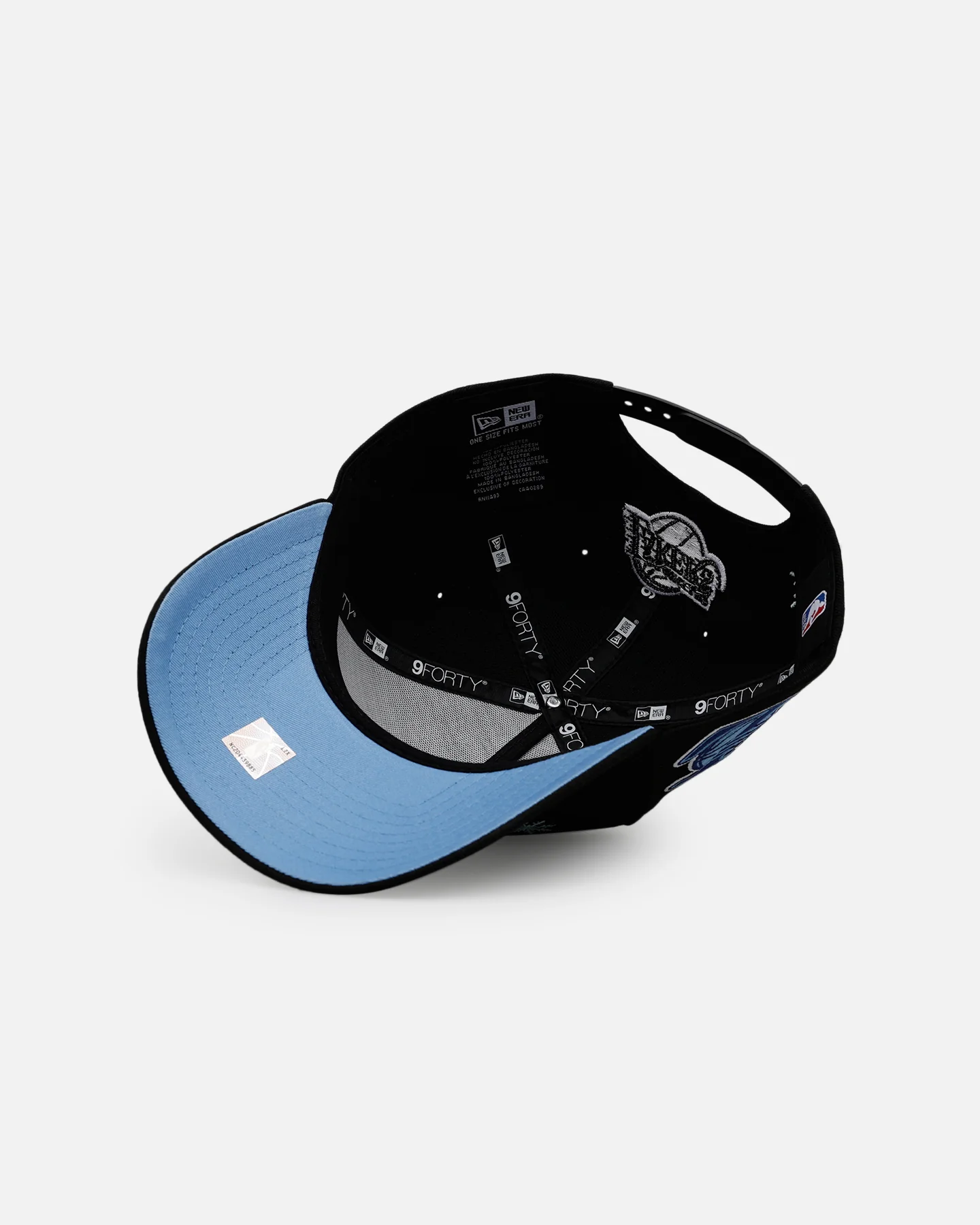 New Era Los Angeles Lakers 'Cold As Ice' 9FORTY A-Frame Snapback Black - Image 6