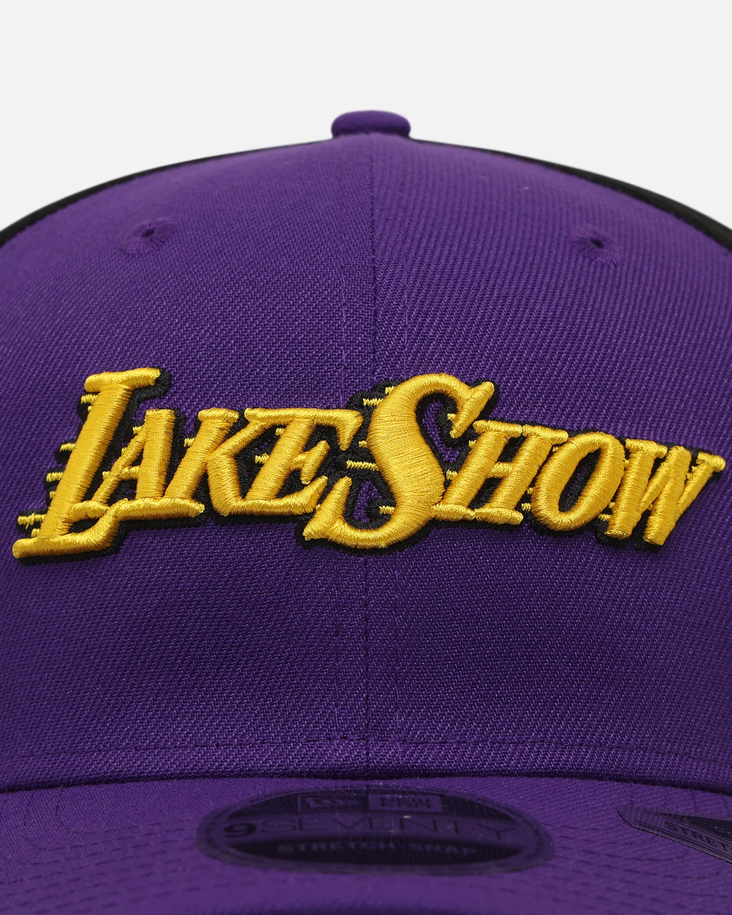 New Era Los Angeles Lakers 'NBA City Edition 2024' 9SEVENTY Snapback Purple - Image 5